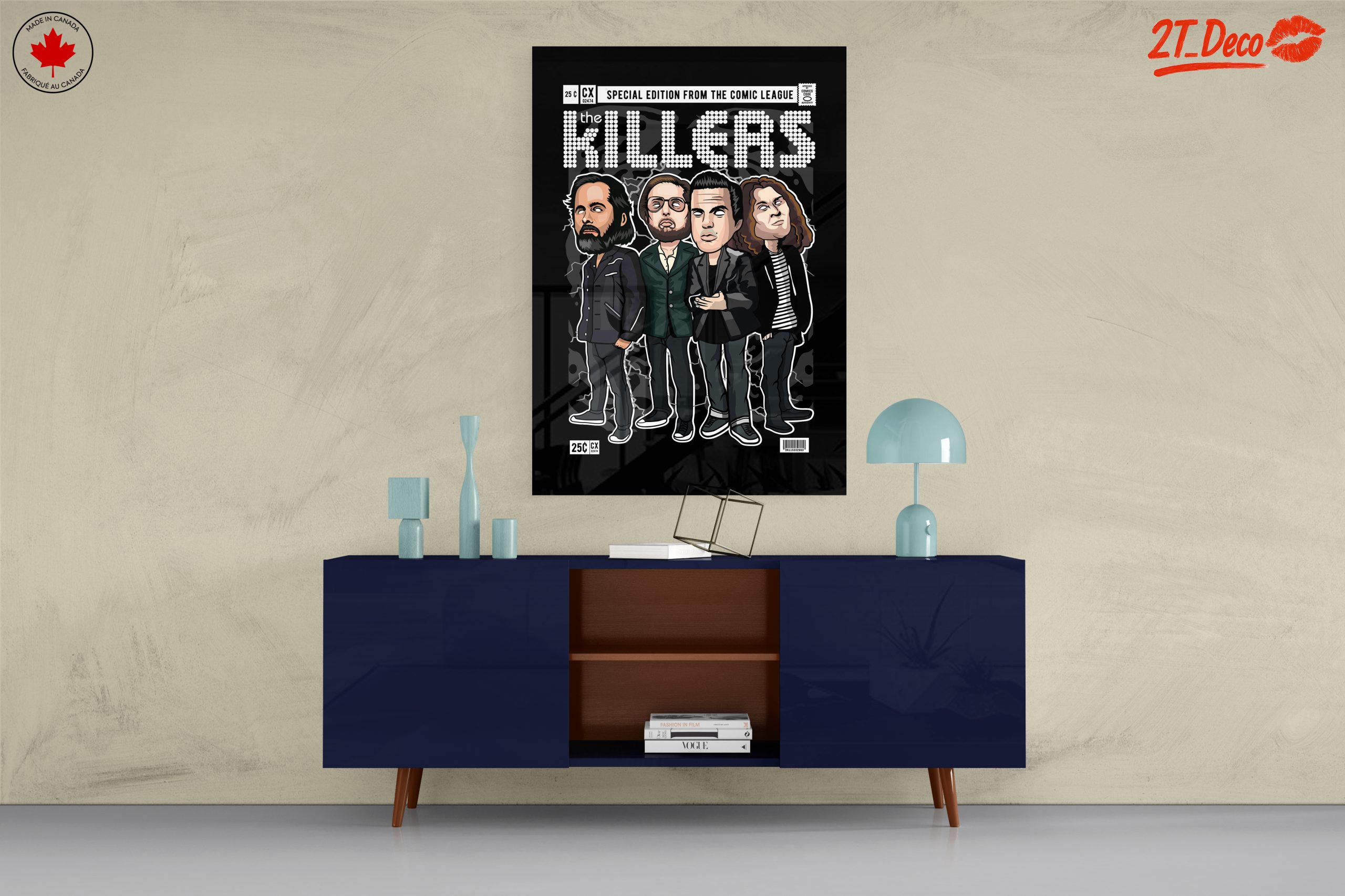 The Killers Band Illustration Art - Image 8