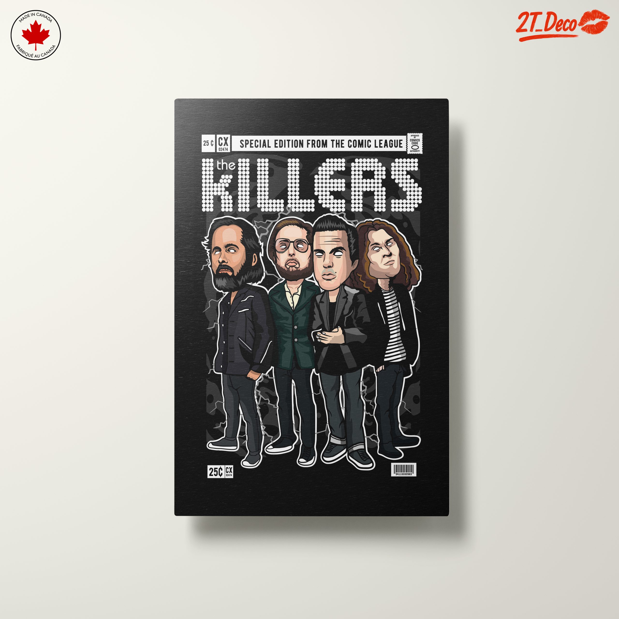 The Killers Band Illustration Art - Image 10