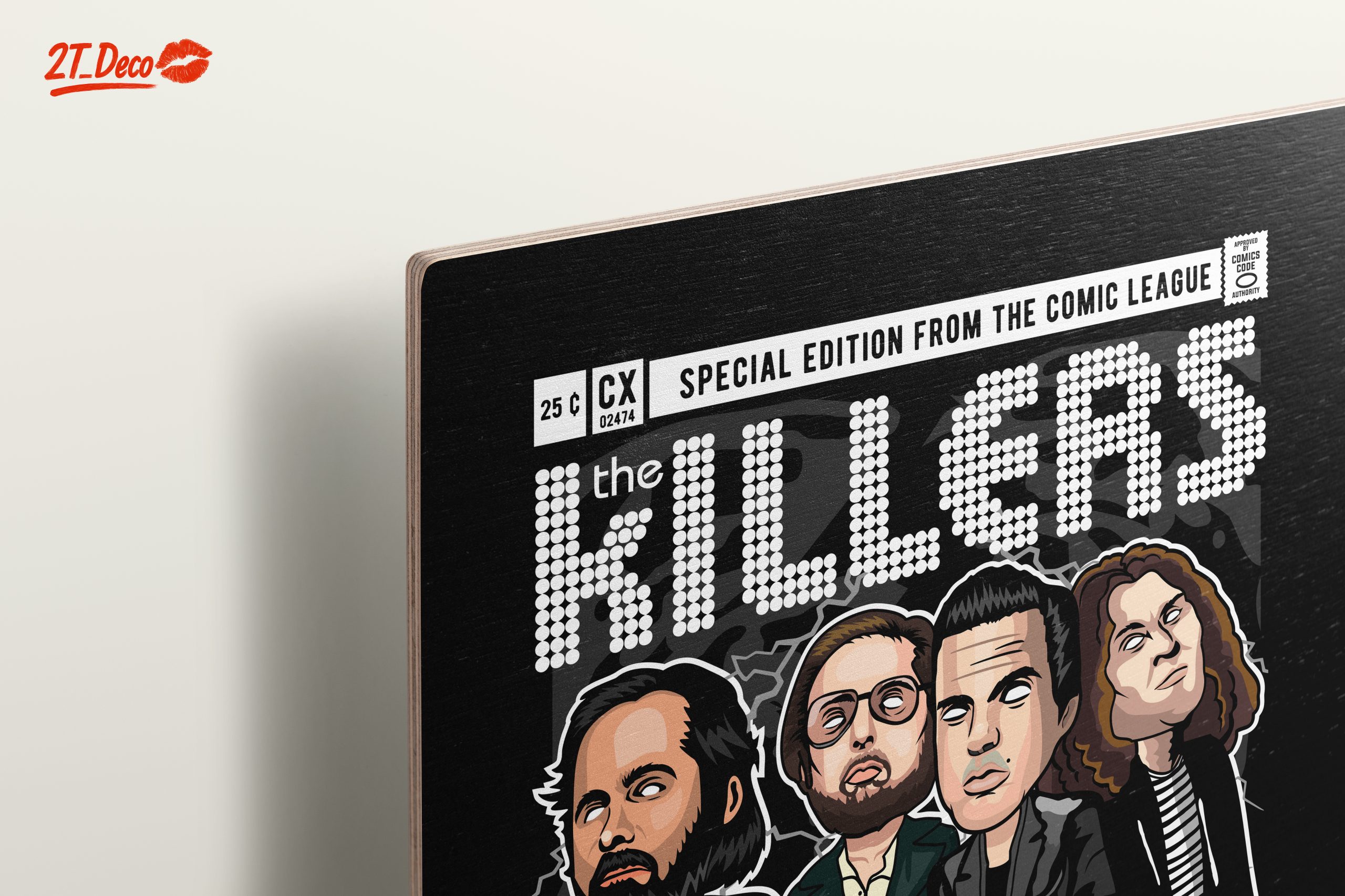 The Killers Band Illustration Art - Image 15
