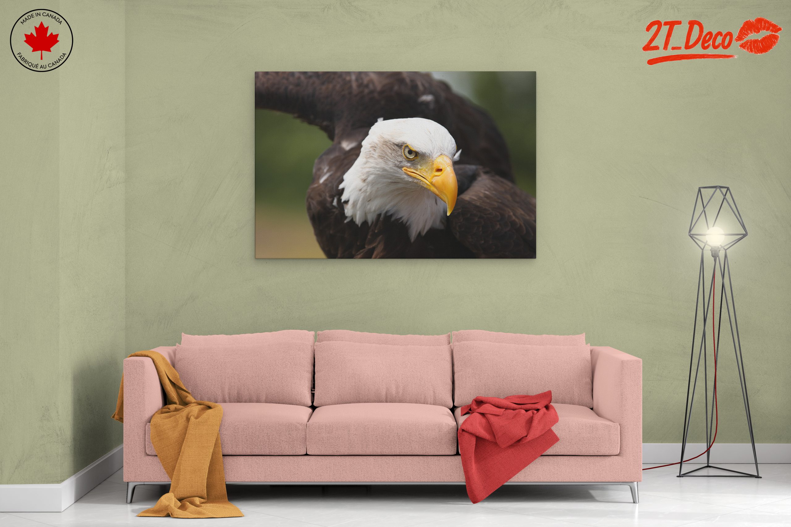 Majestic Eagle Wall Art 4 - Image 2