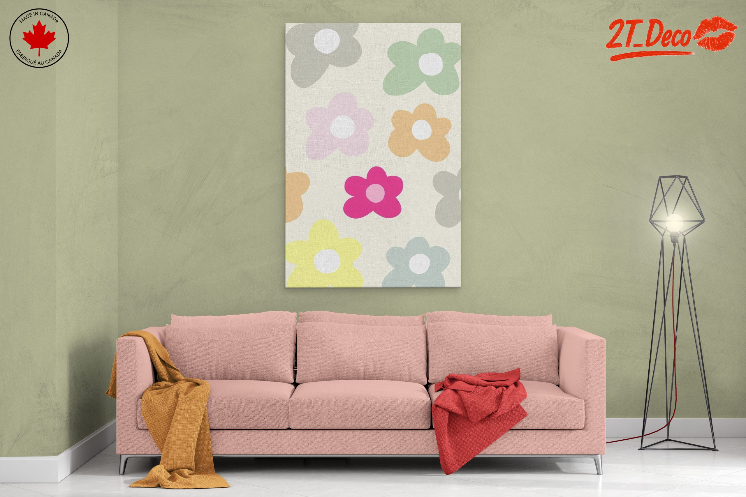 Colorful Floral Arrangement for Home Décor - Image 2
