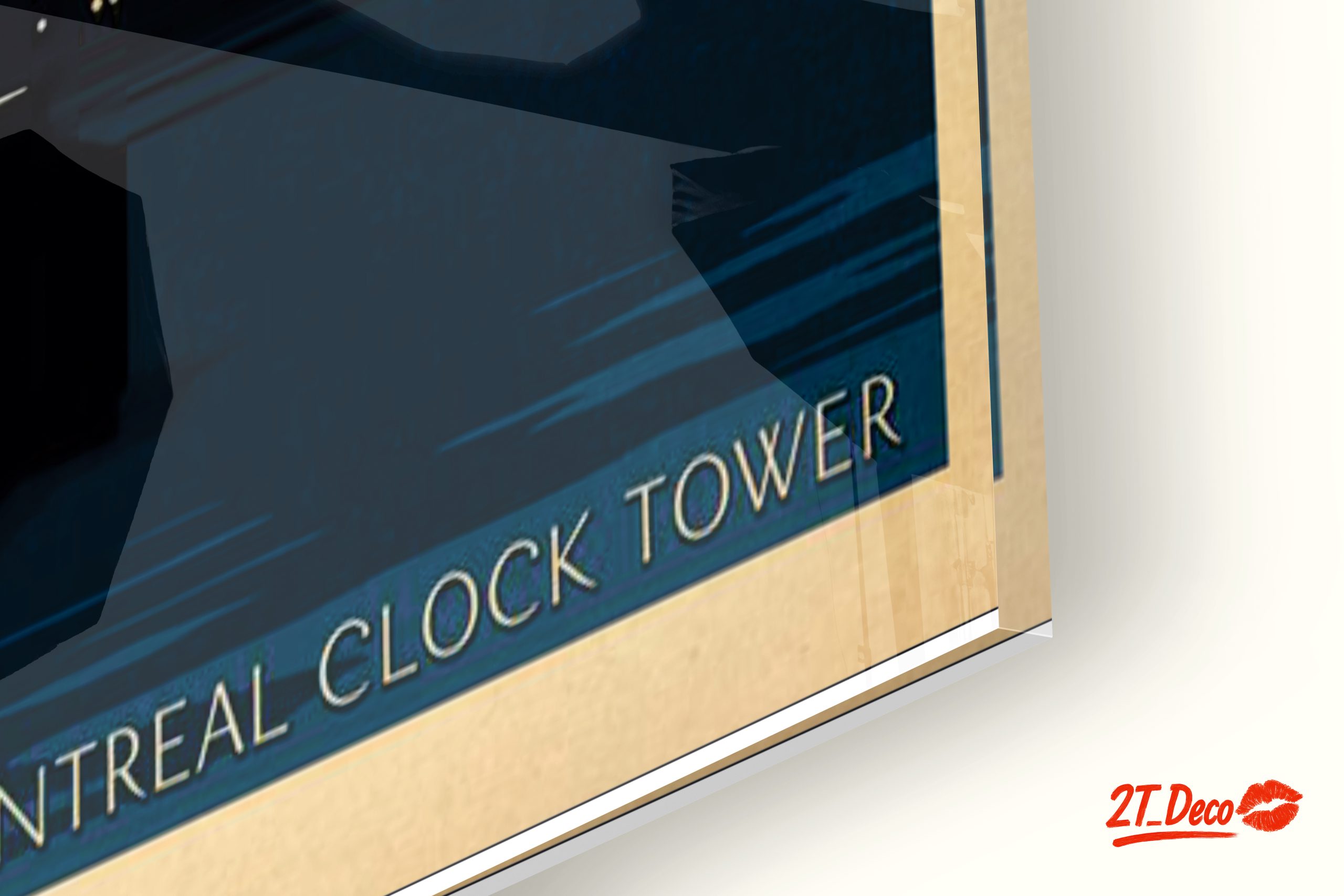 Montreal Clock Tower Cityscape Art - Image 9