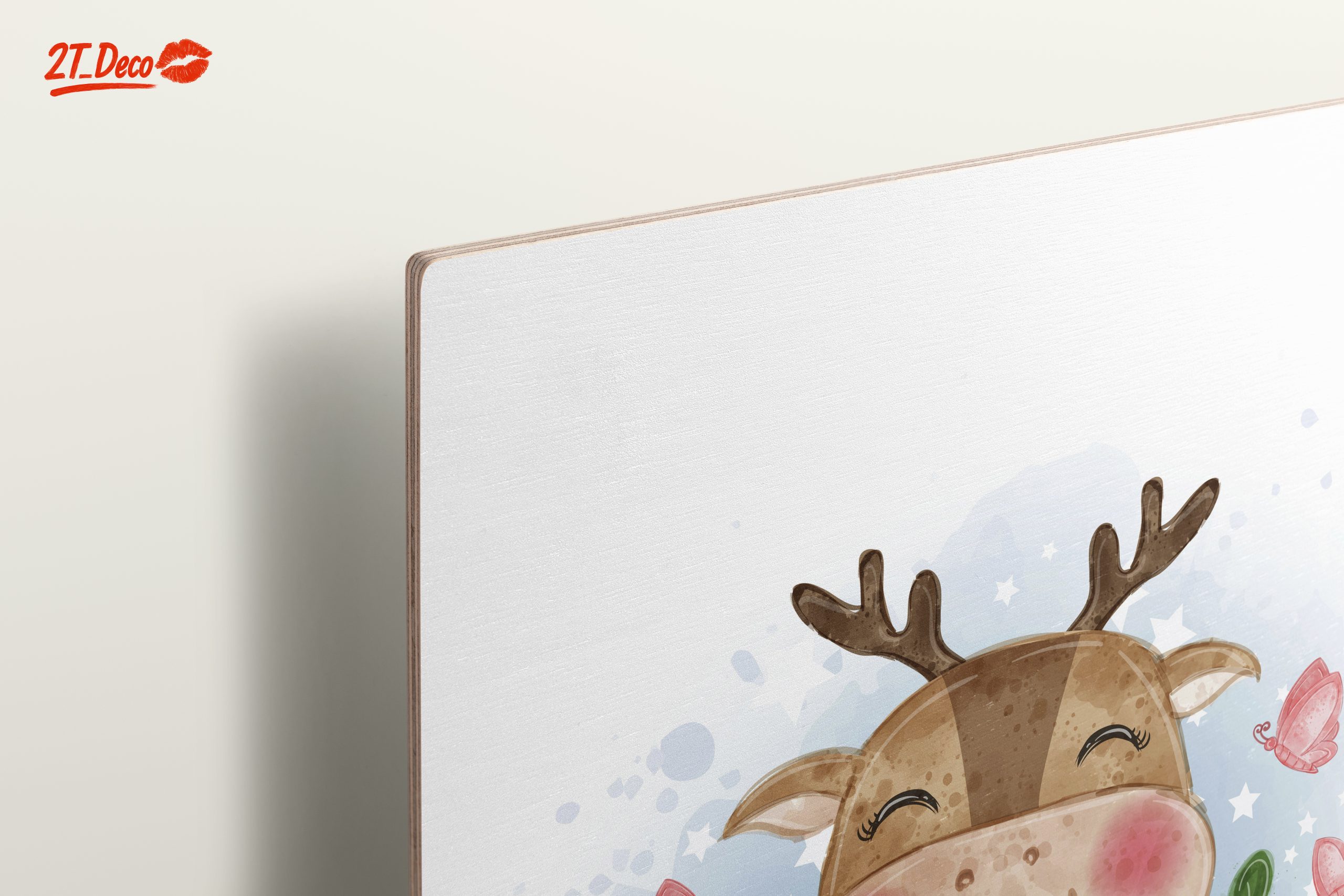 Adorable Cartoon Animal with Butterflies - Image 15