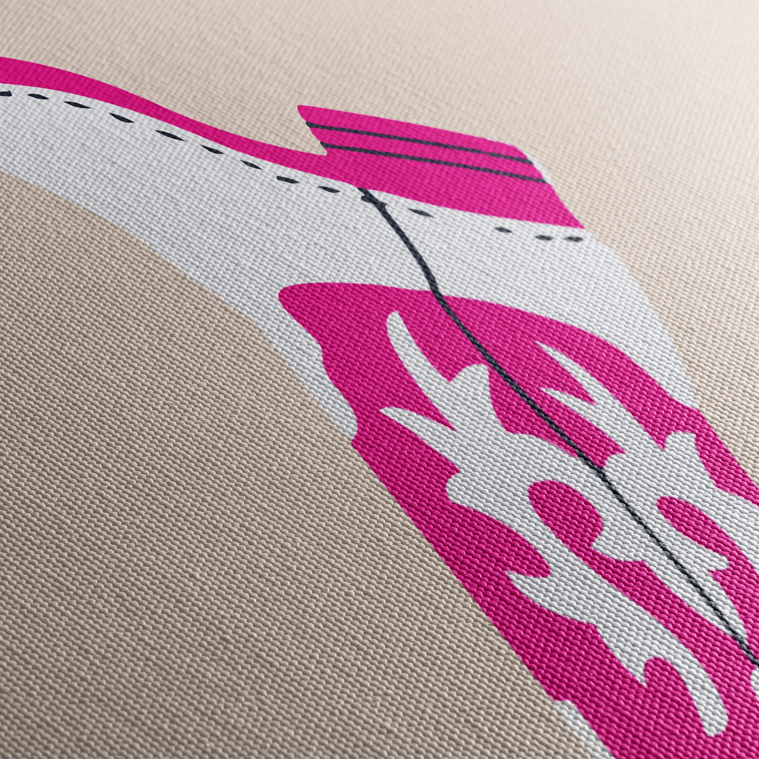 Stylish Western Women's Boots Artwork - Image 5
