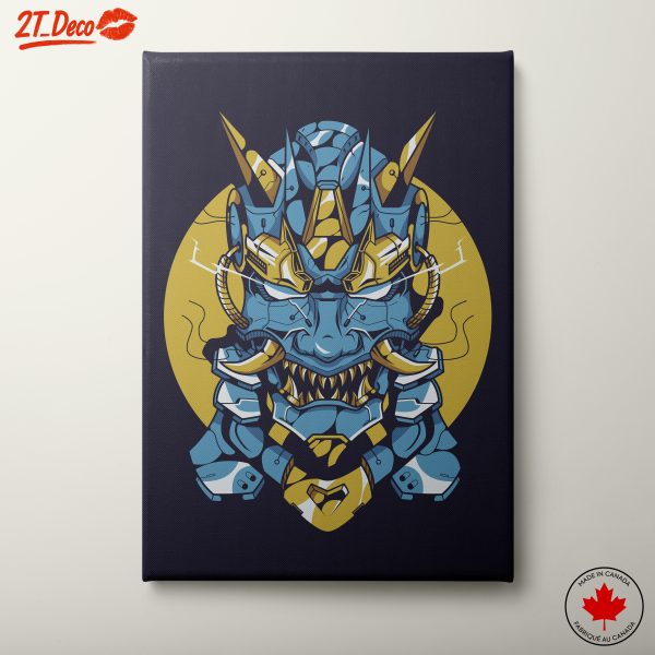 Futuristic Dragon Artwork with Vibrant Colors
