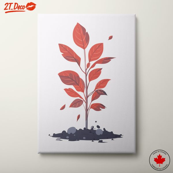 Stylized Modern Botanical Illustration