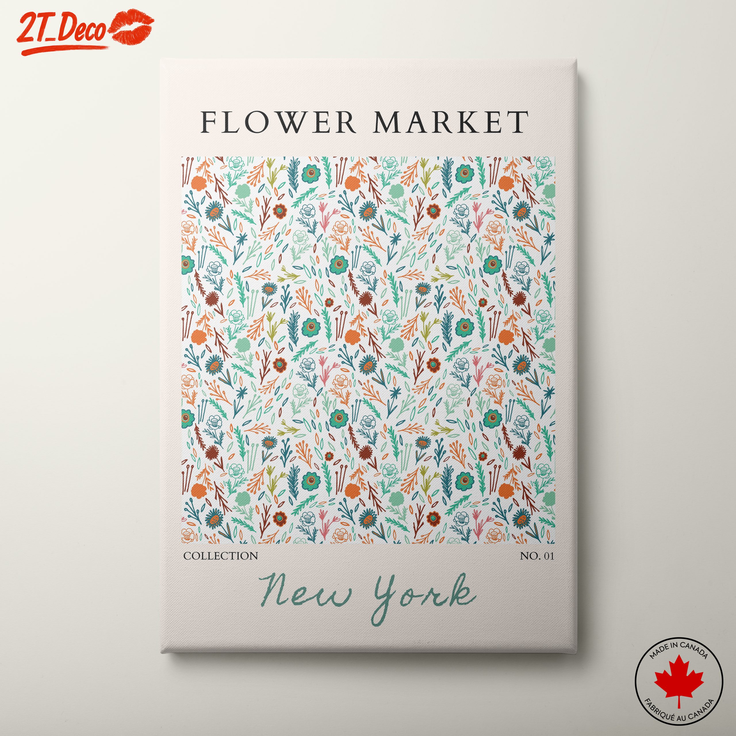 Floral Art Pattern from New York
