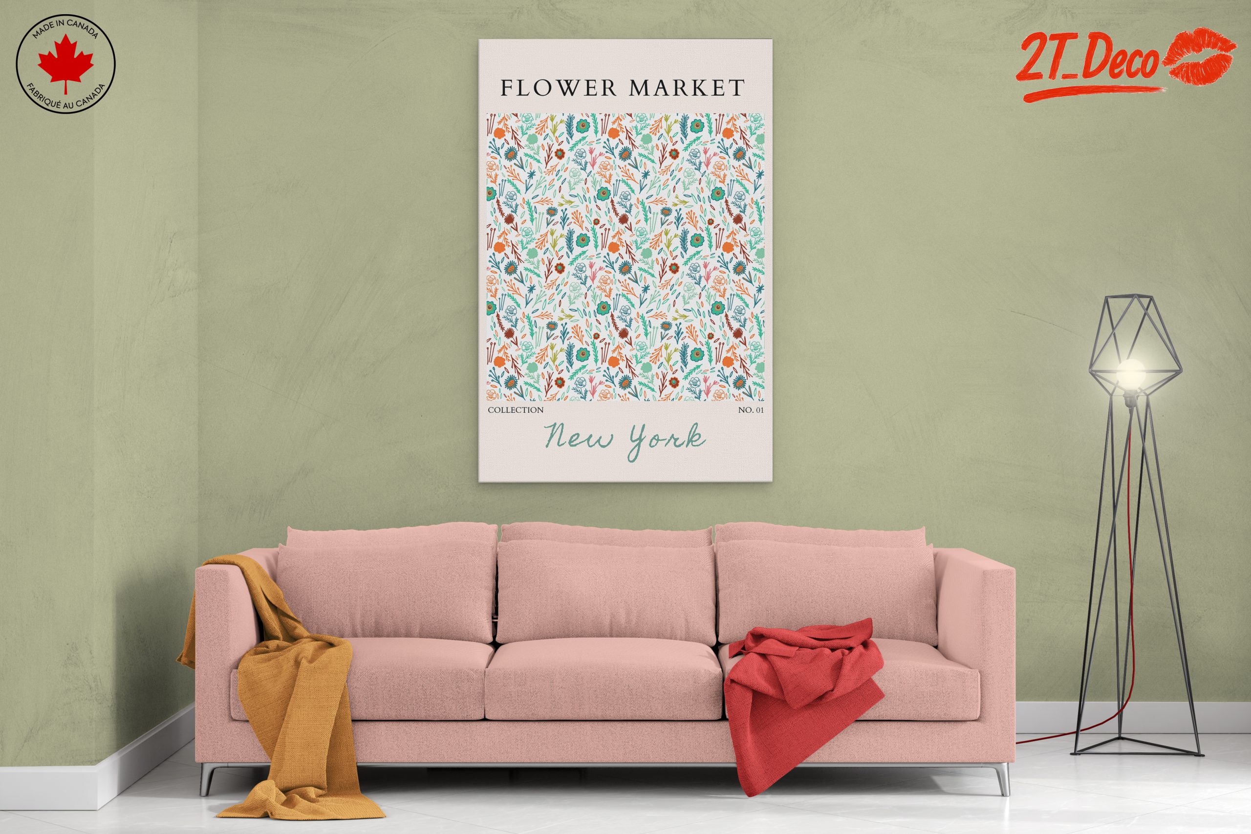 Floral Art Pattern from New York - Image 2