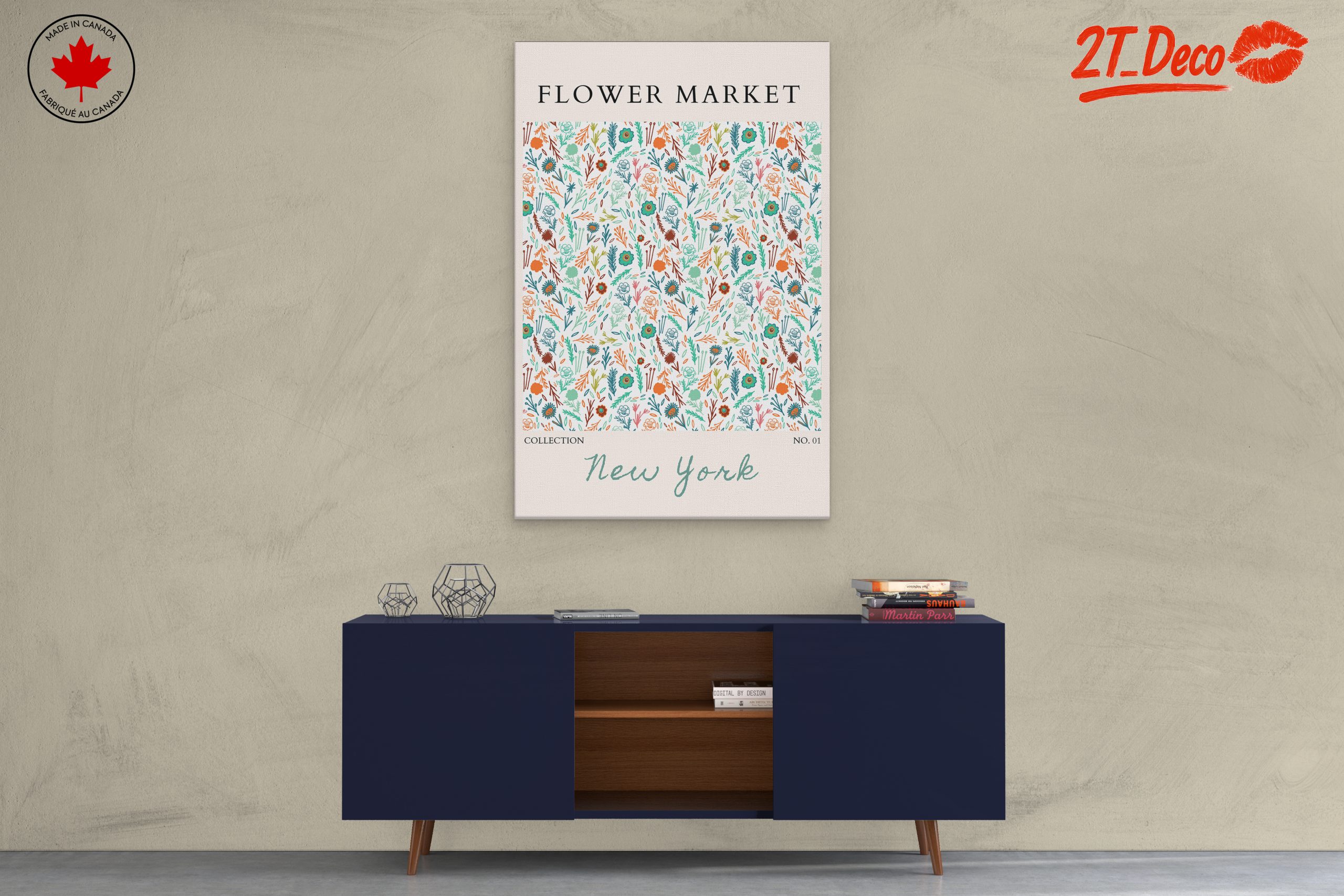 Floral Art Pattern from New York - Image 3