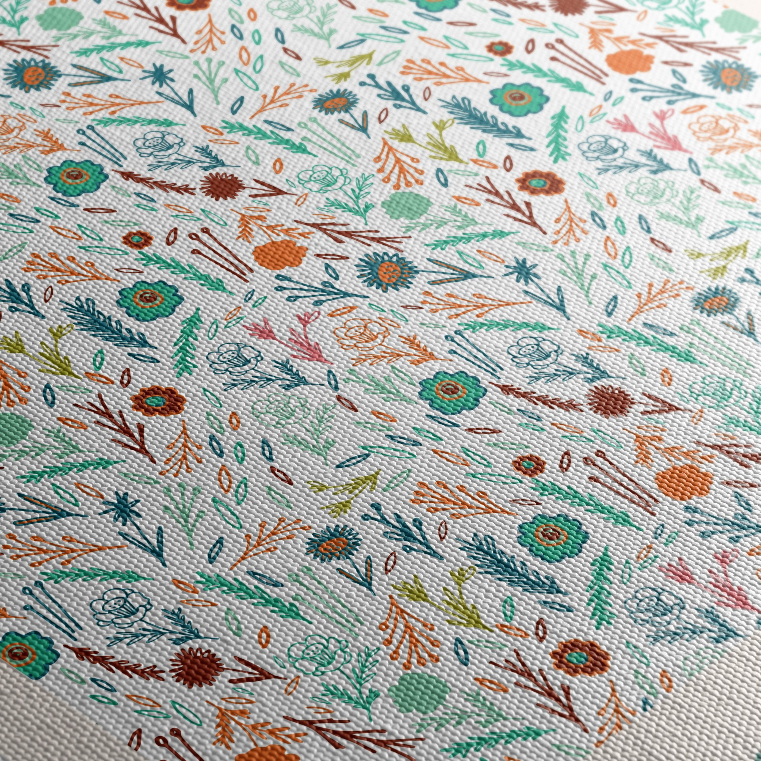 Floral Art Pattern from New York - Image 5