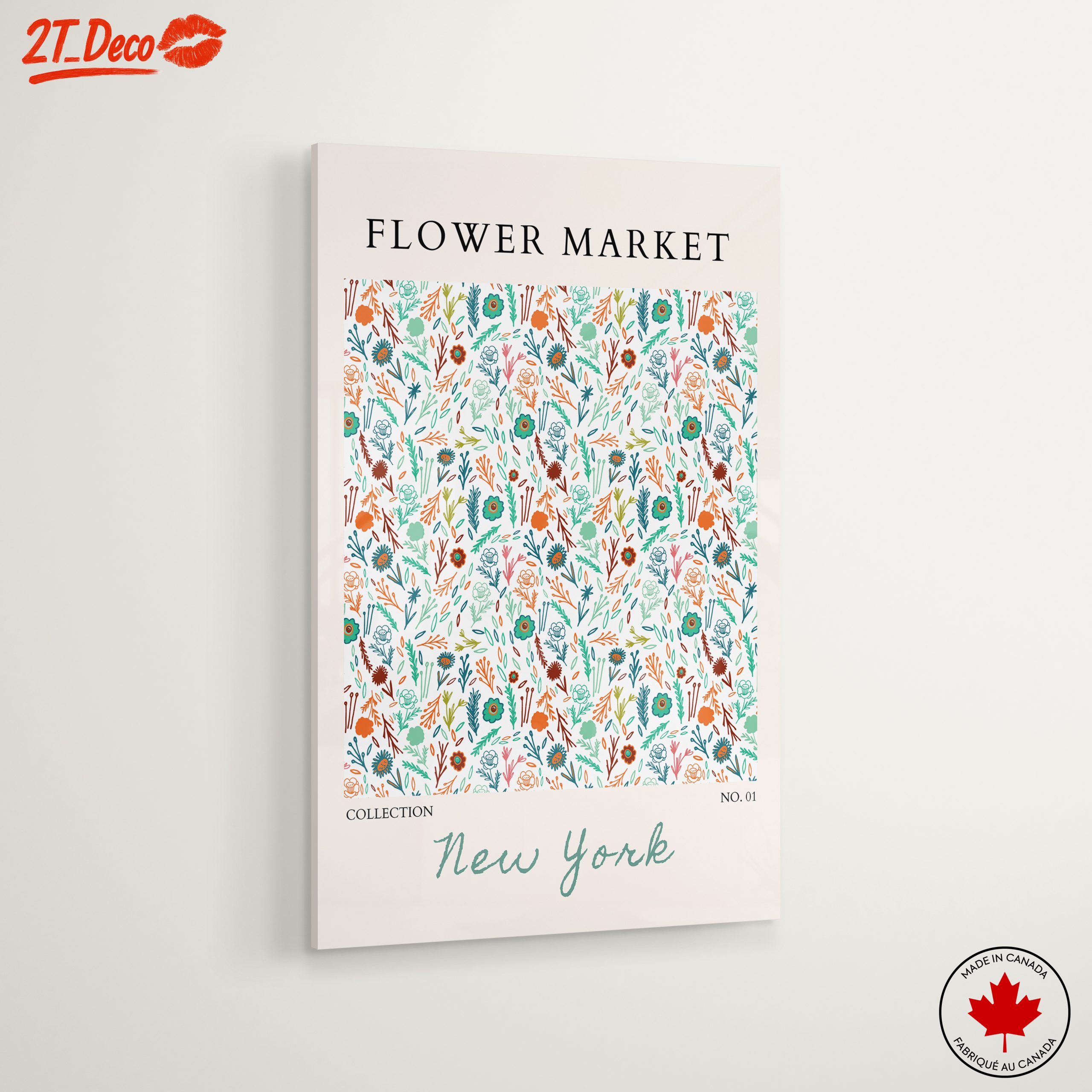 Floral Art Pattern from New York - Image 6