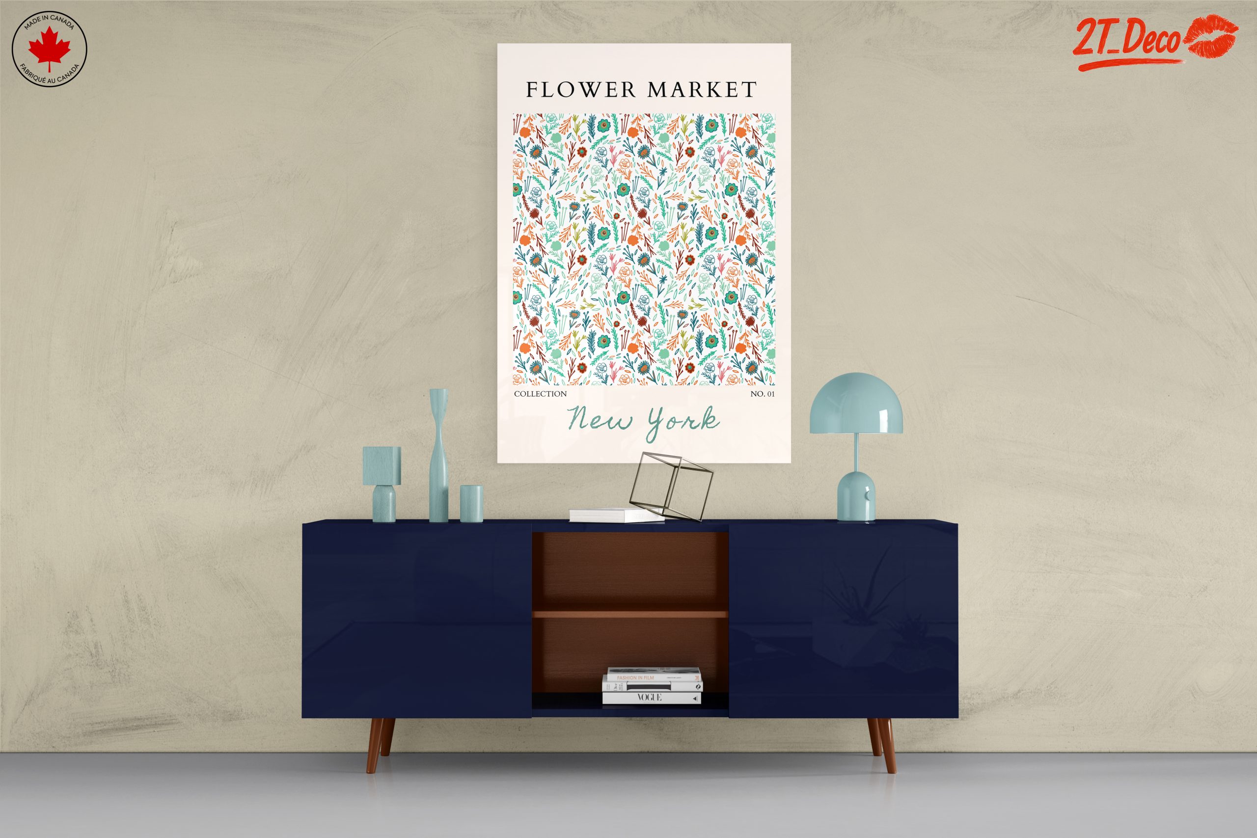 Floral Art Pattern from New York - Image 8