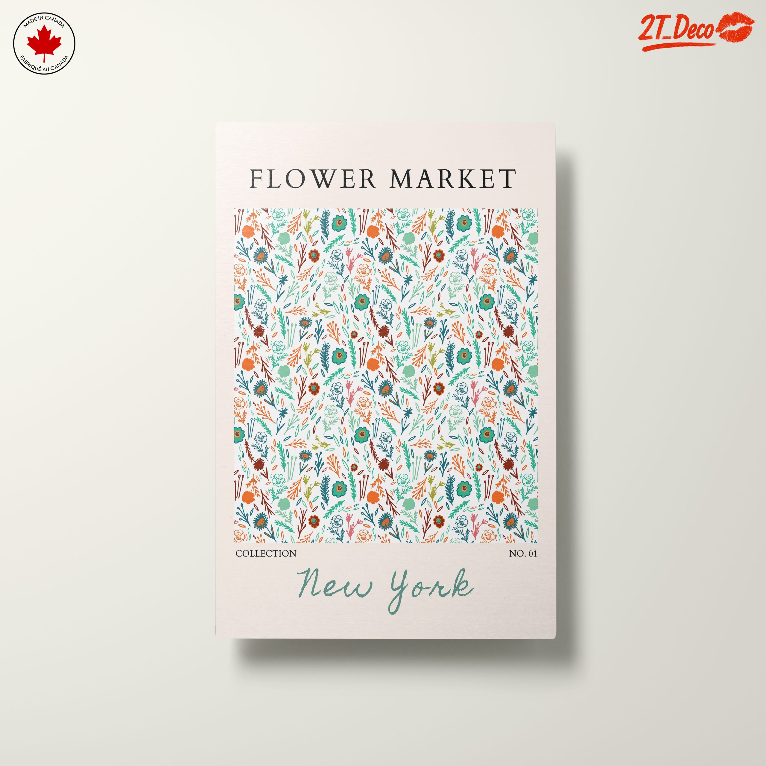 Floral Art Pattern from New York - Image 10