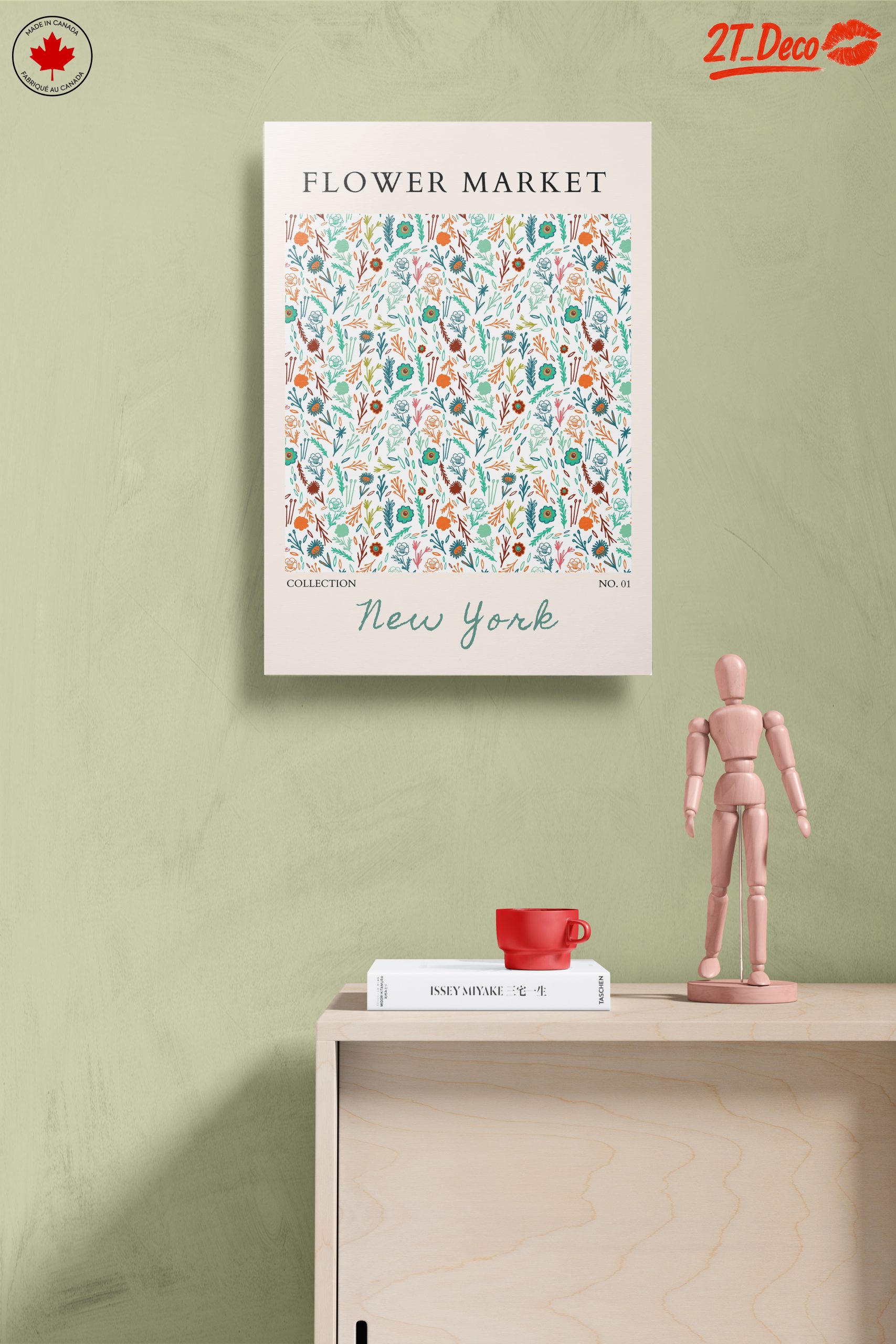 Floral Art Pattern from New York - Image 14