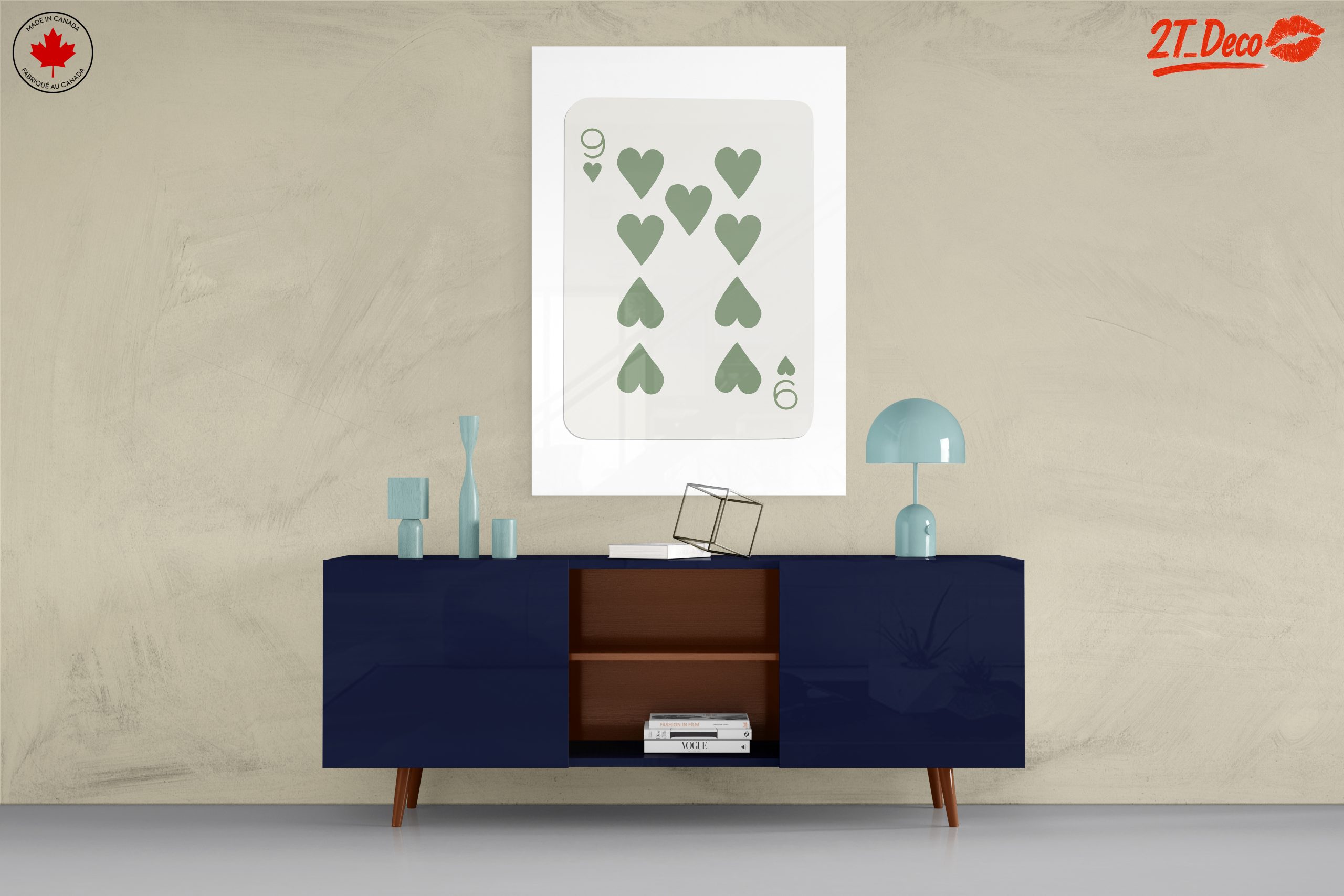 Stylish Heart Design Card Artwork - Image 8