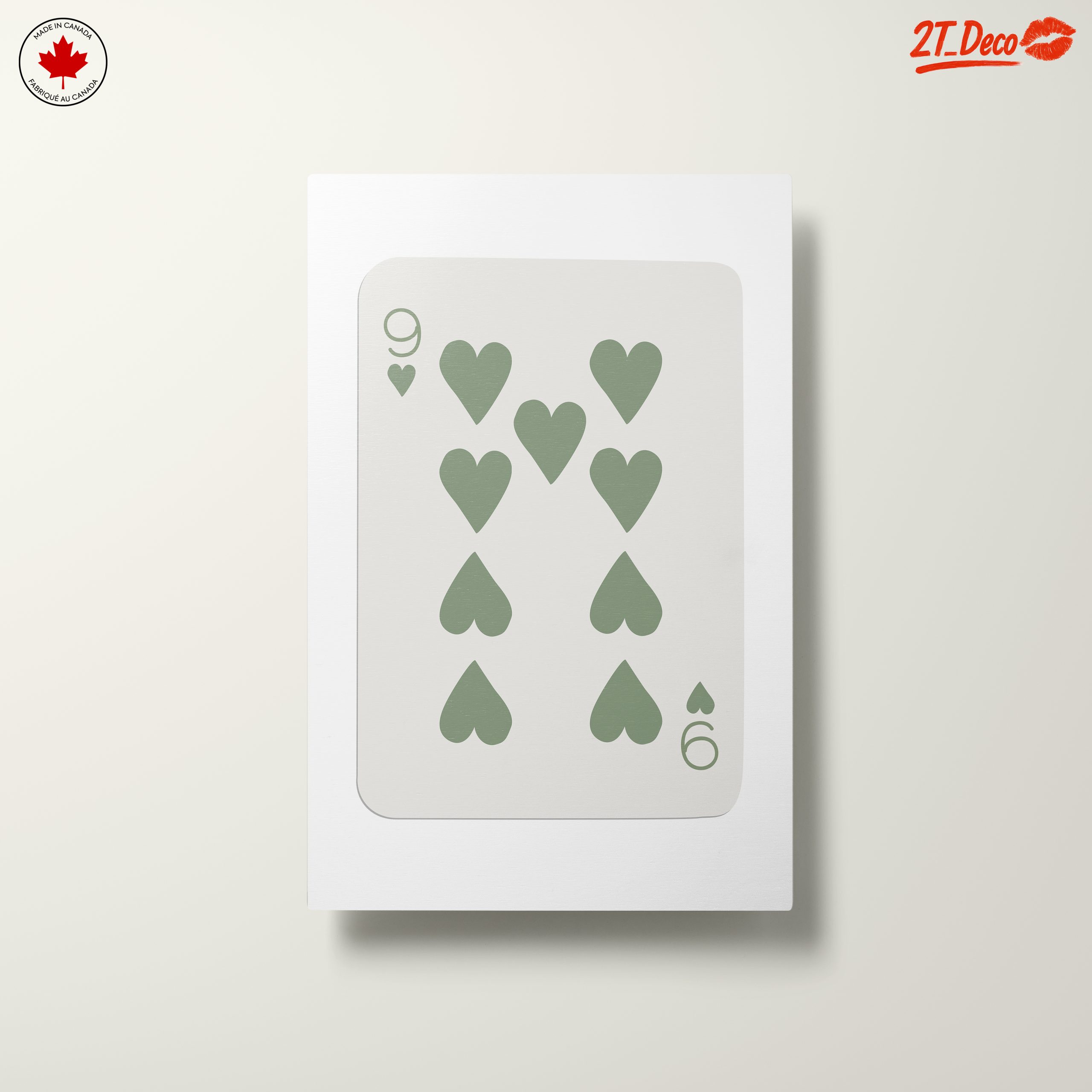 Stylish Heart Design Card Artwork - Image 10