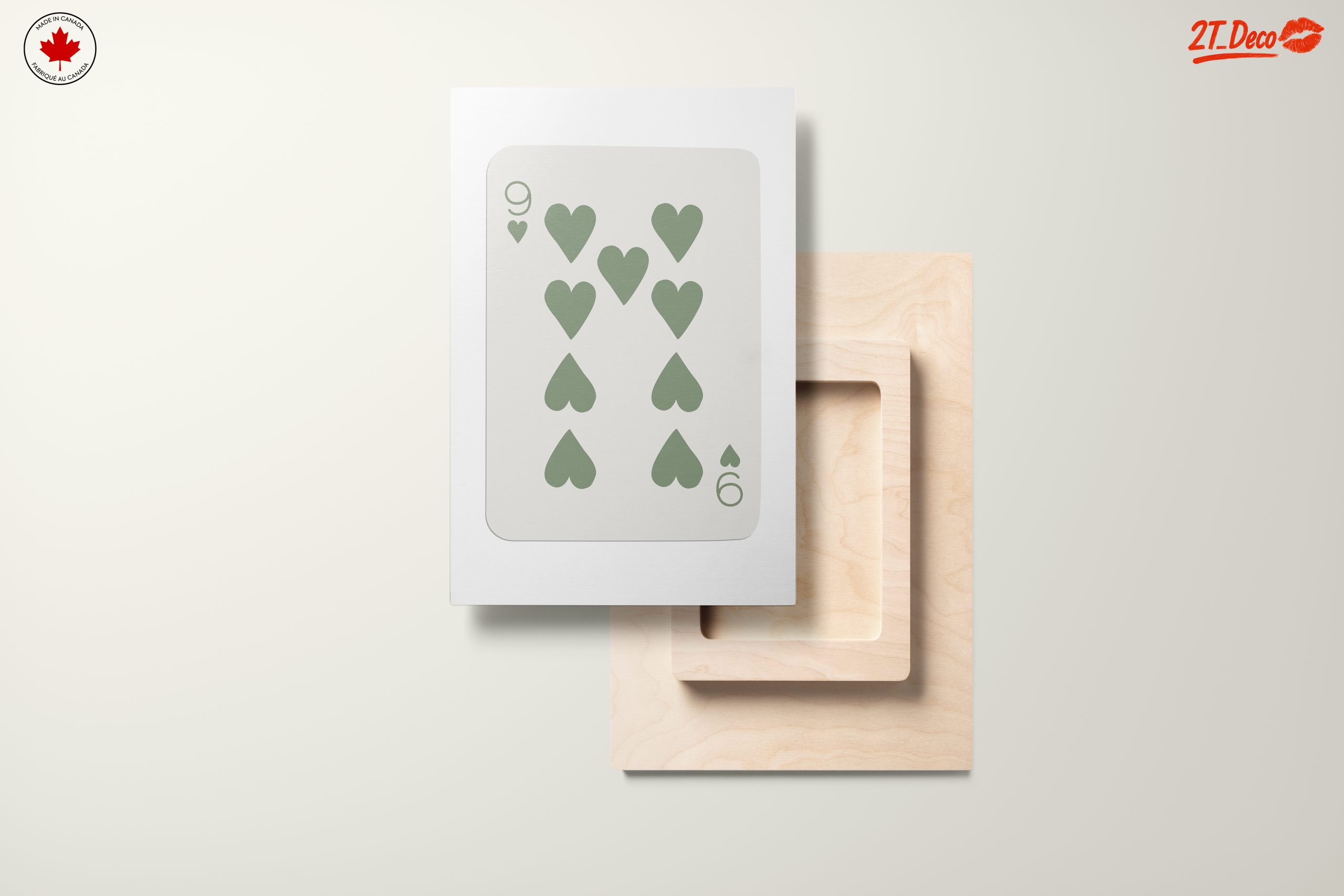 Stylish Heart Design Card Artwork - Image 11