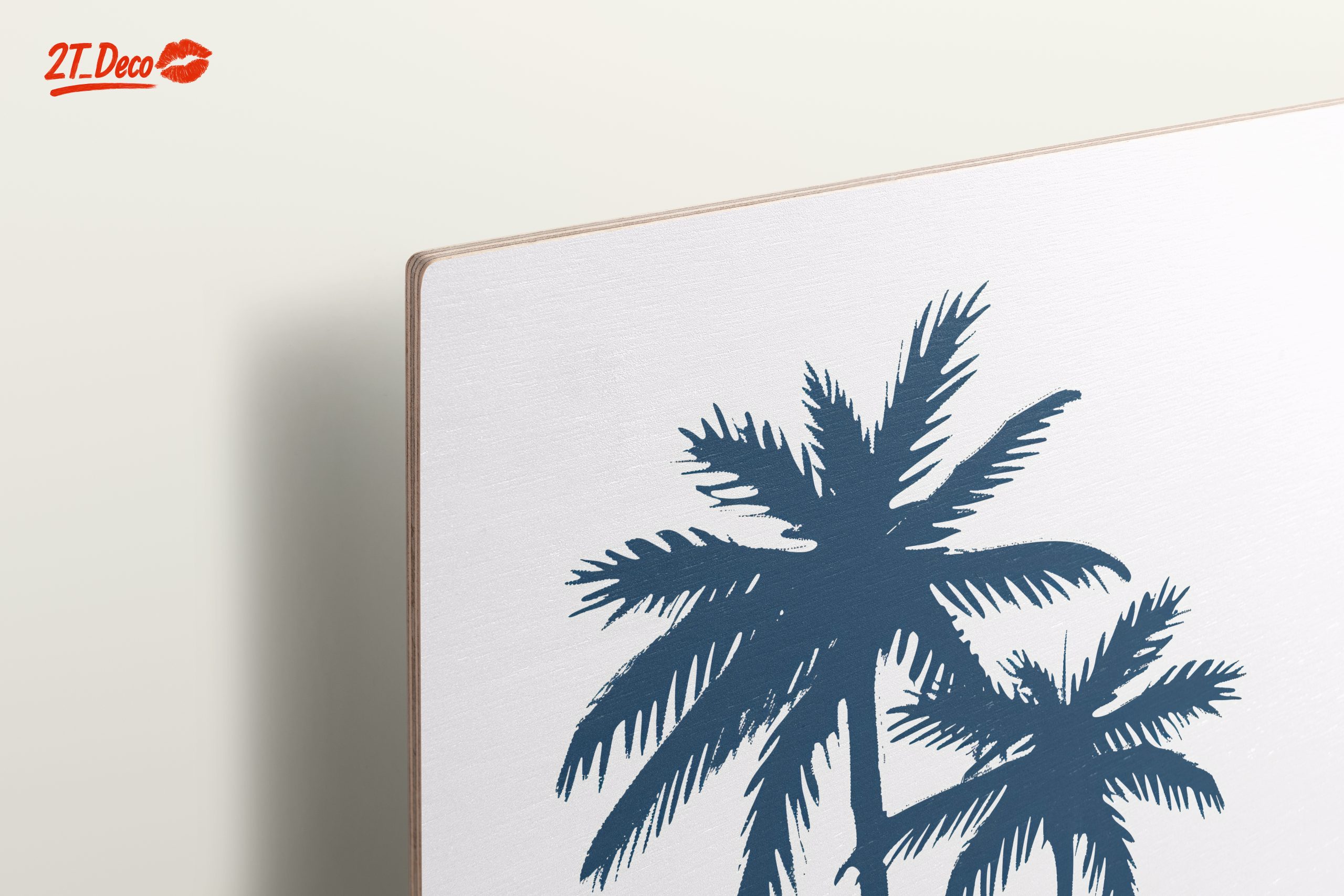 Stylized Palm Trees on Tropical Island - Image 15