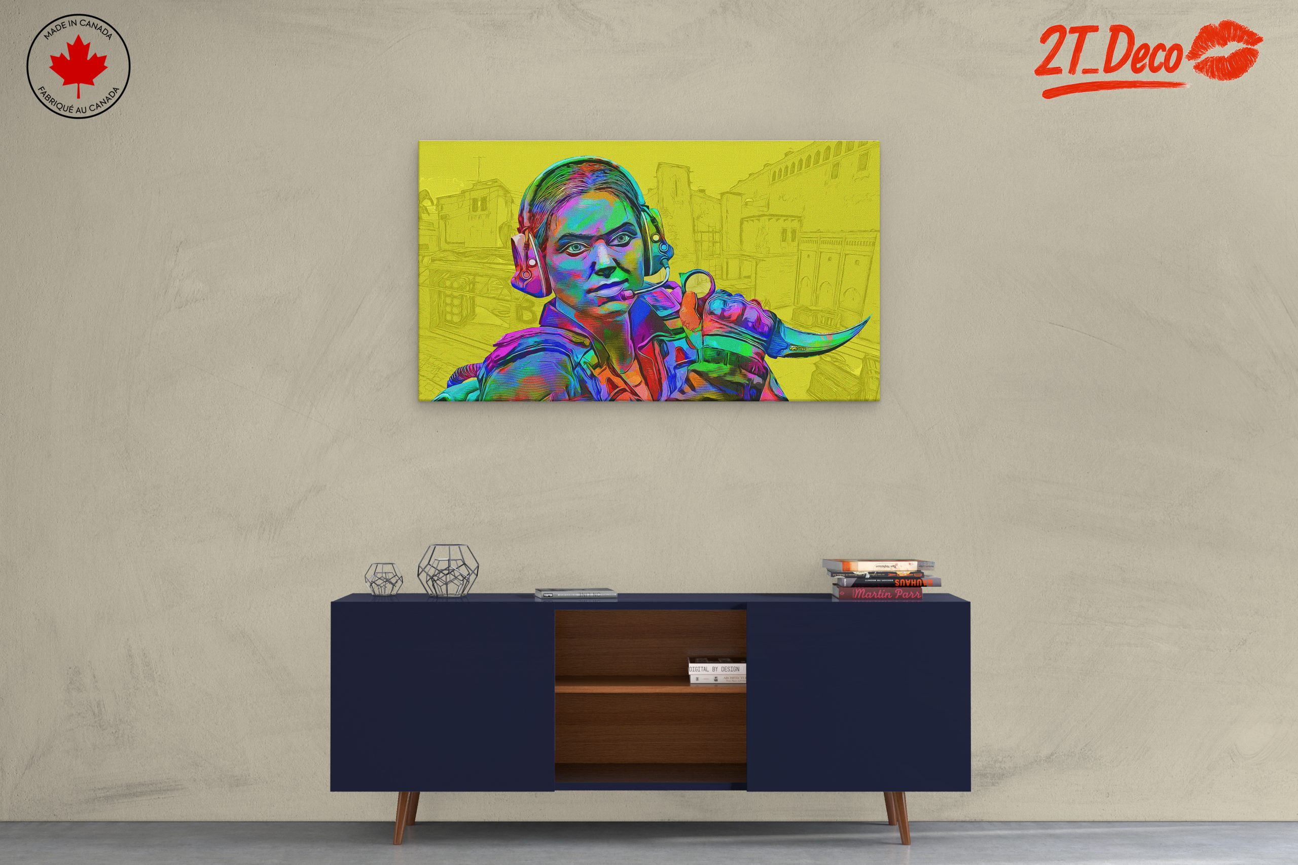 Vibrant Digital Gaming Character Art - Image 3