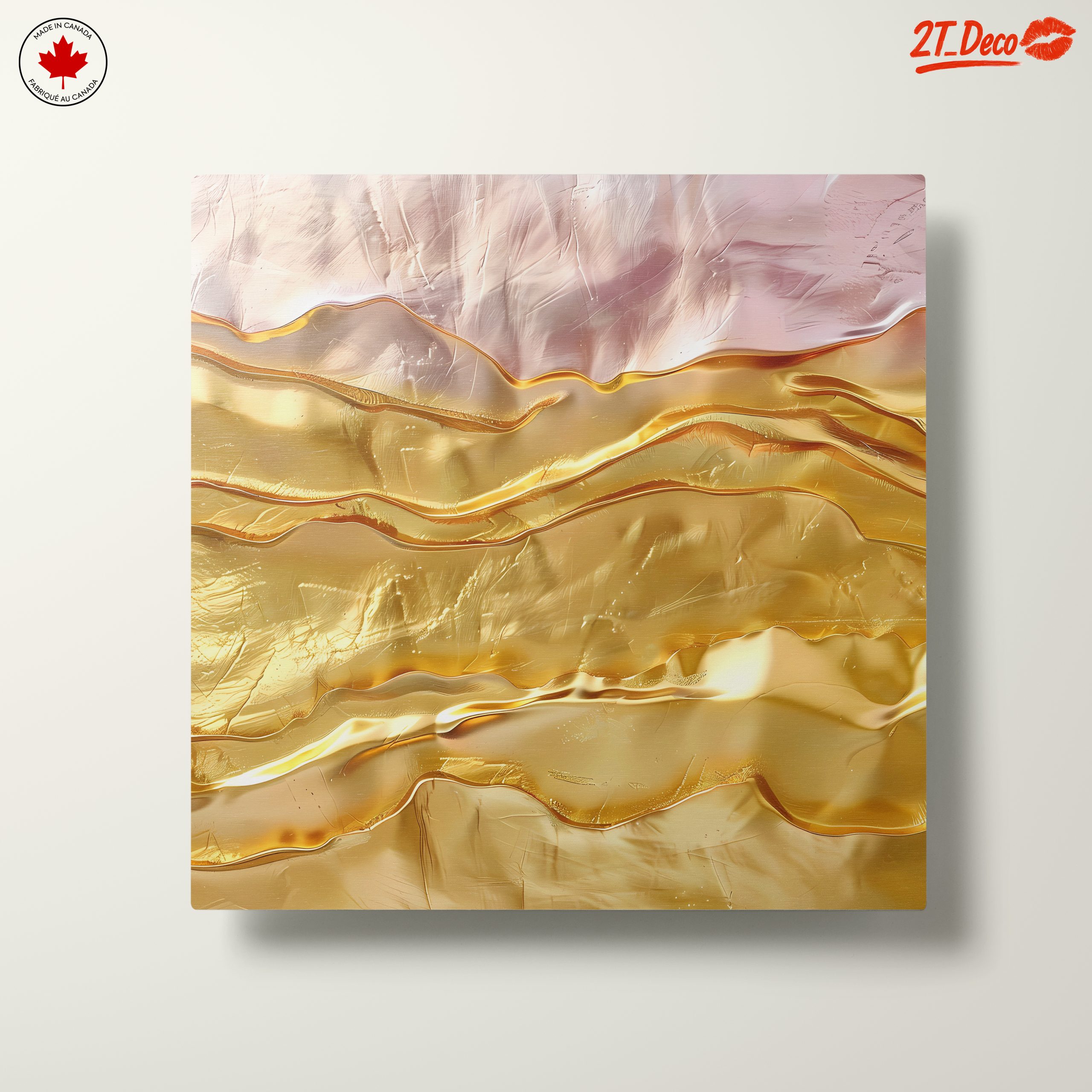 Elegant Abstract Gold Waves - Image 10