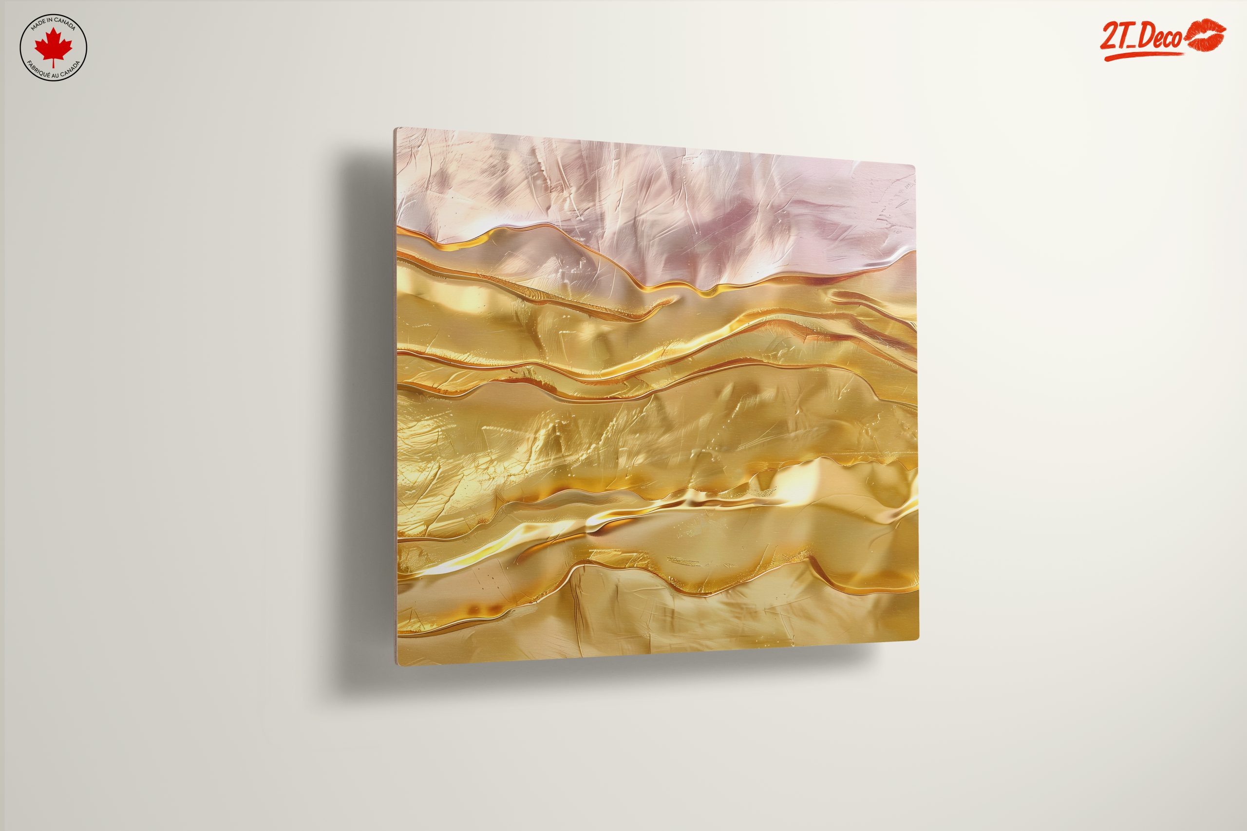 Elegant Abstract Gold Waves - Image 13