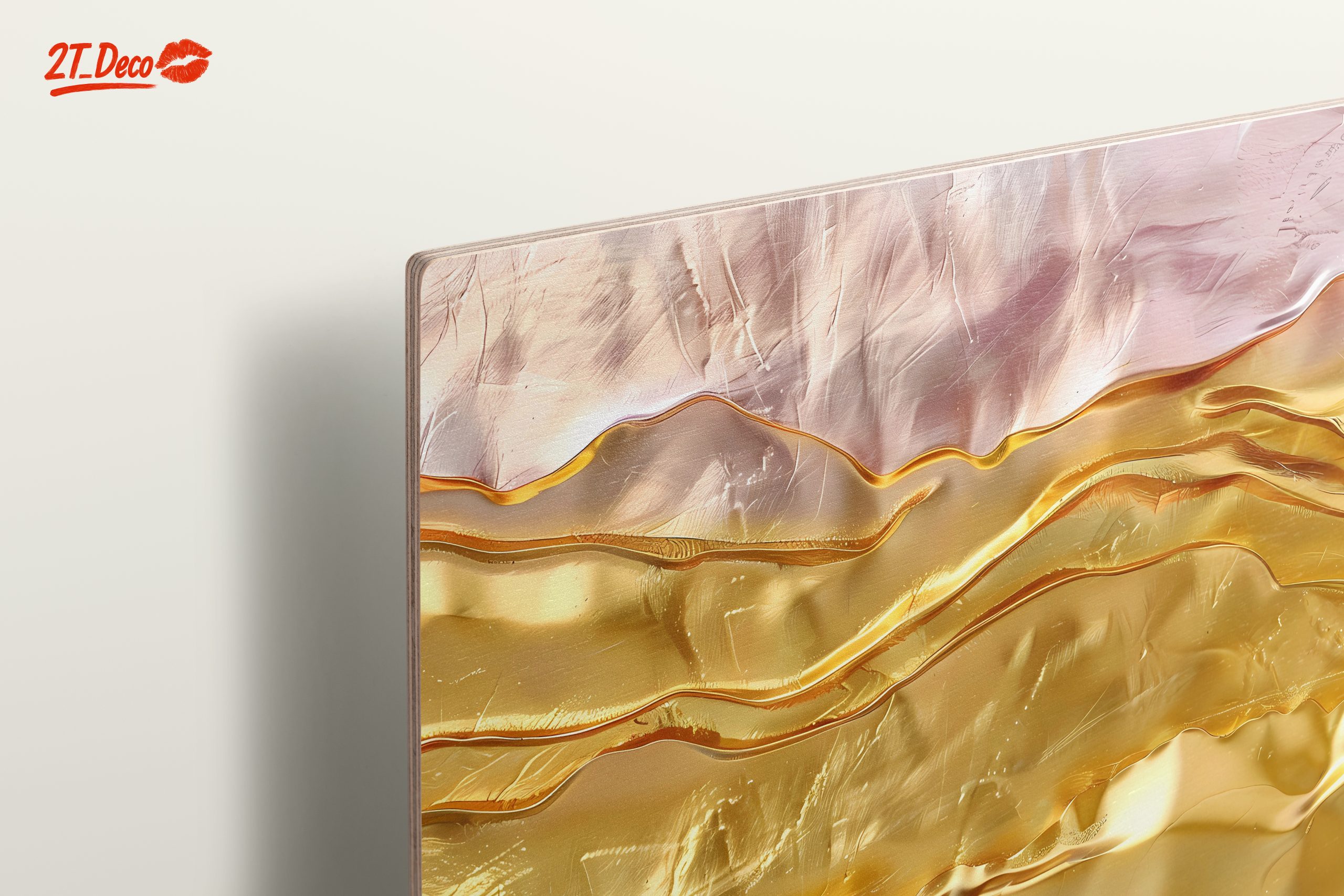 Elegant Abstract Gold Waves - Image 15