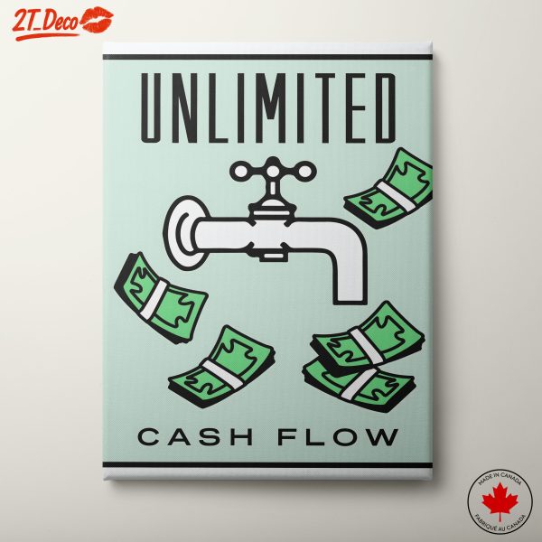 Unlimited Cash Flow Wall Art