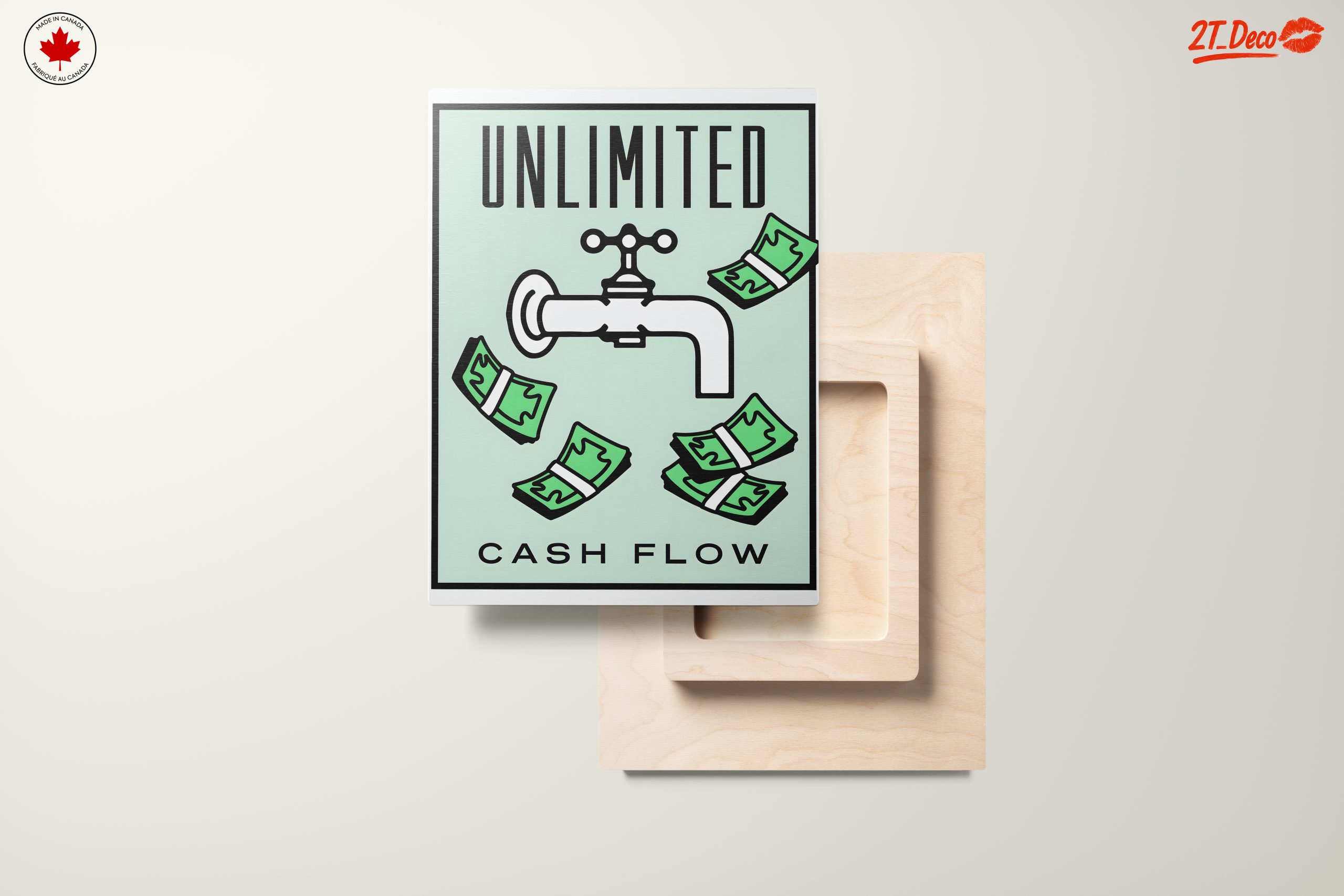 Unlimited Cash Flow Wall Art - Image 11