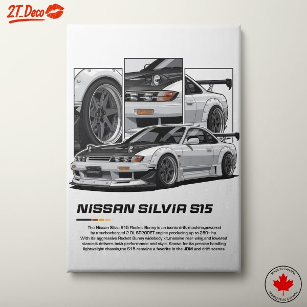 Nissan Silvia S15 Drift Machine Art