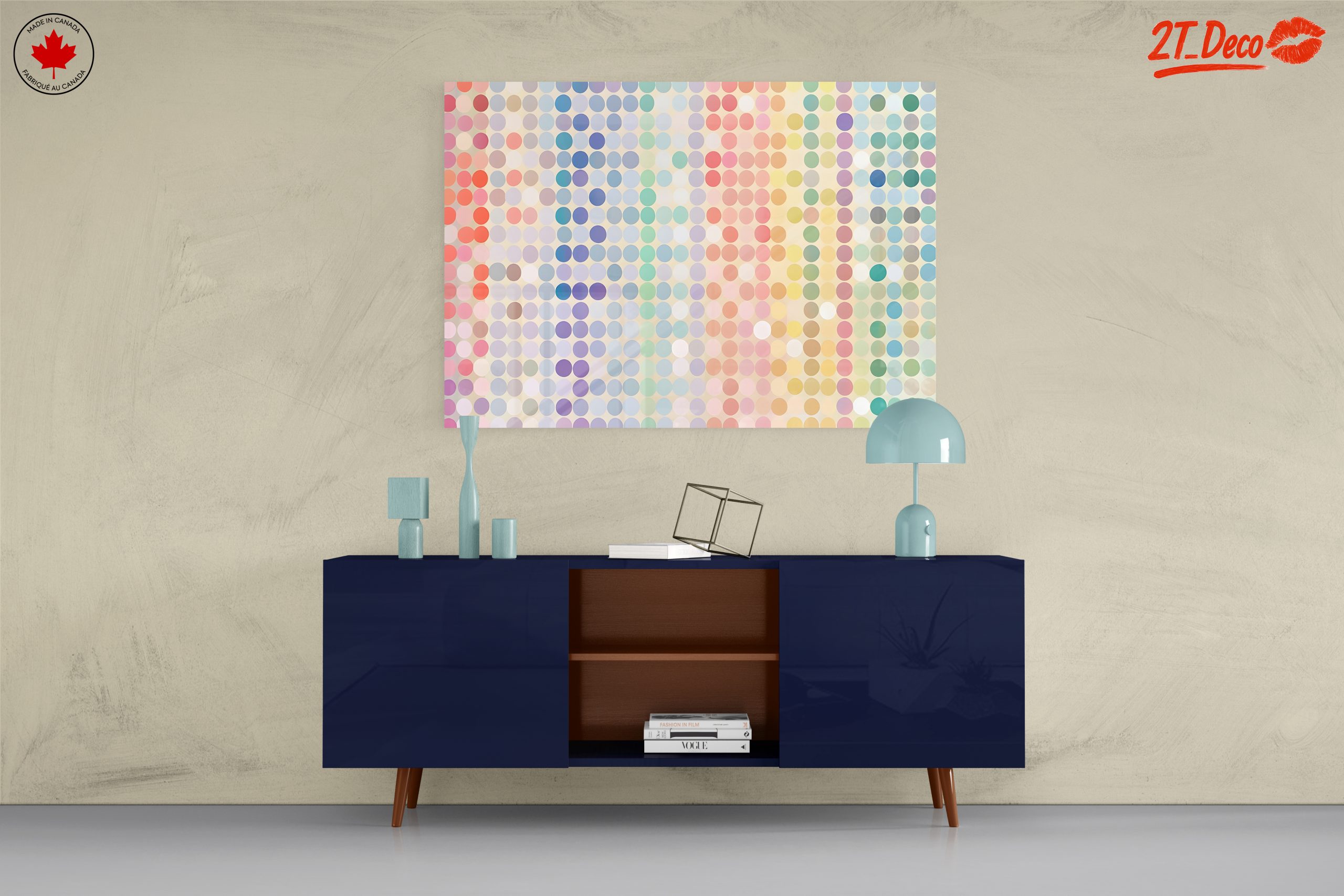 Colorful Abstract Circle Art - Image 8