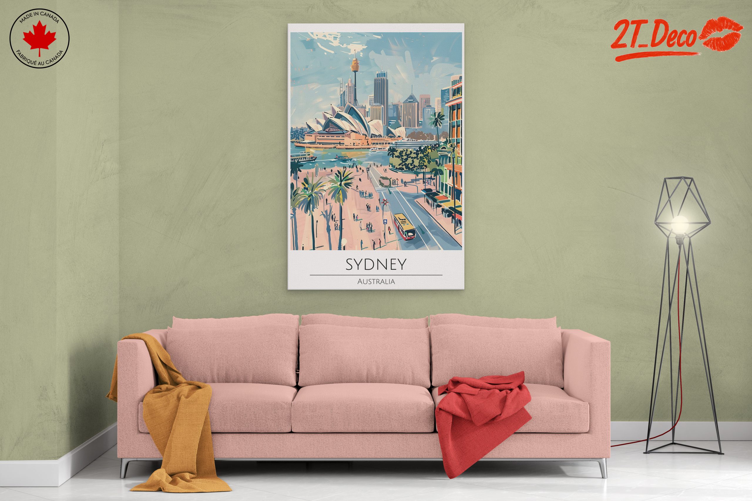 Sydney Cityscape Art - Image 2