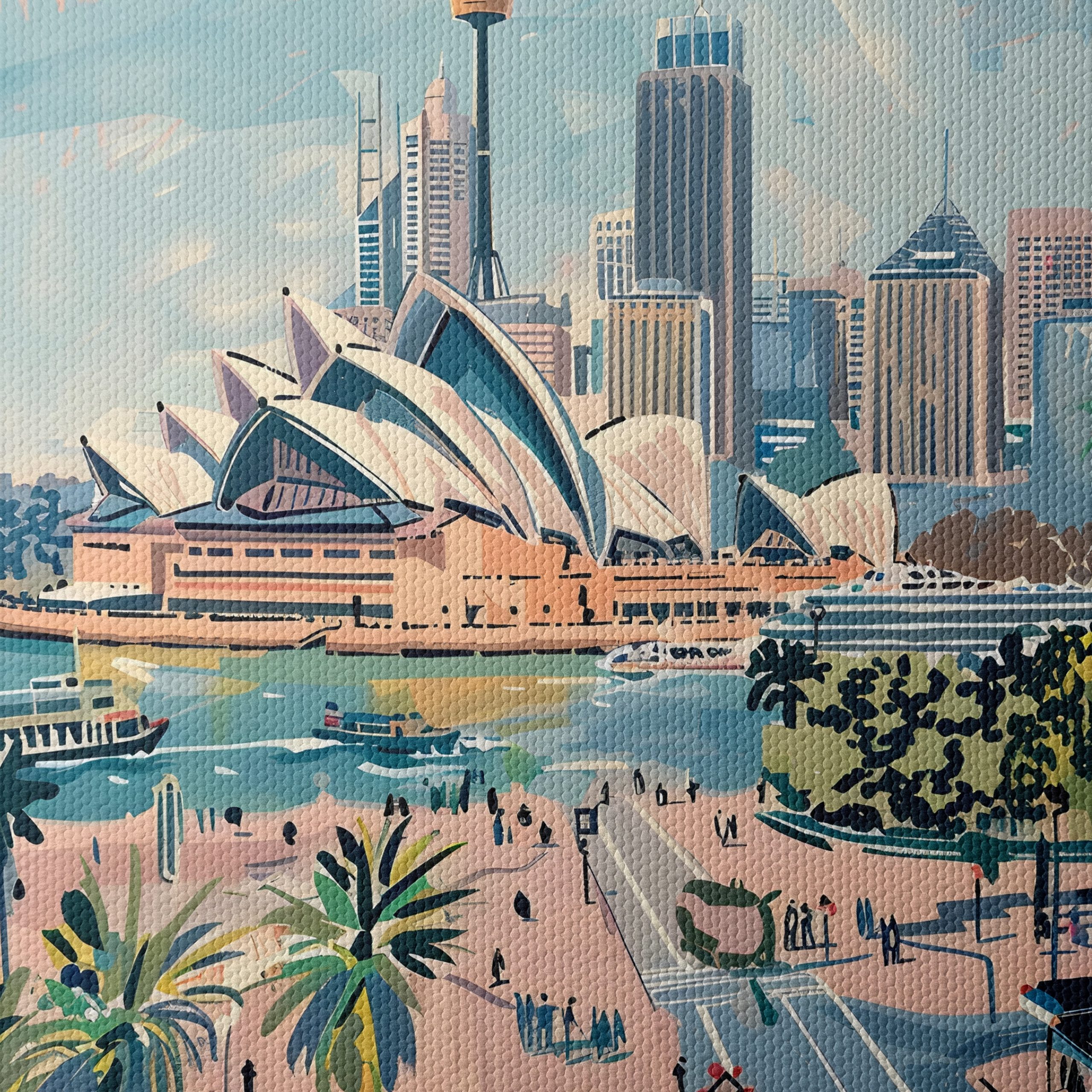 Sydney Cityscape Art - Image 4