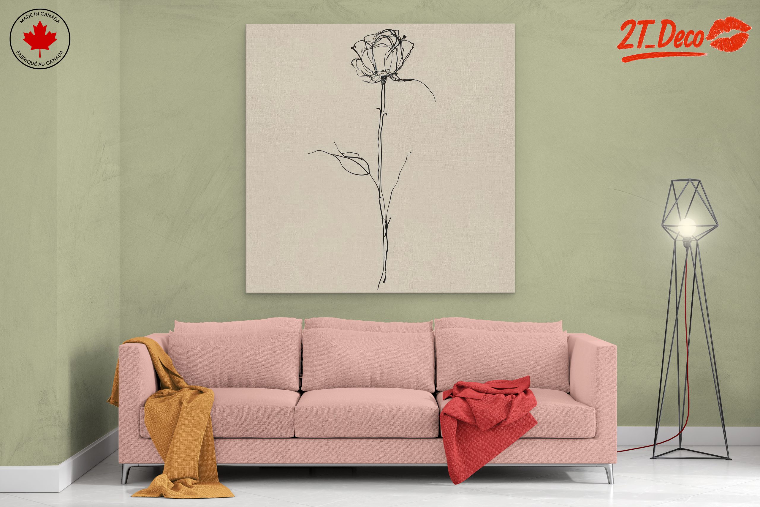 Elegant Minimalist Botanical Illustration 2 - Image 2