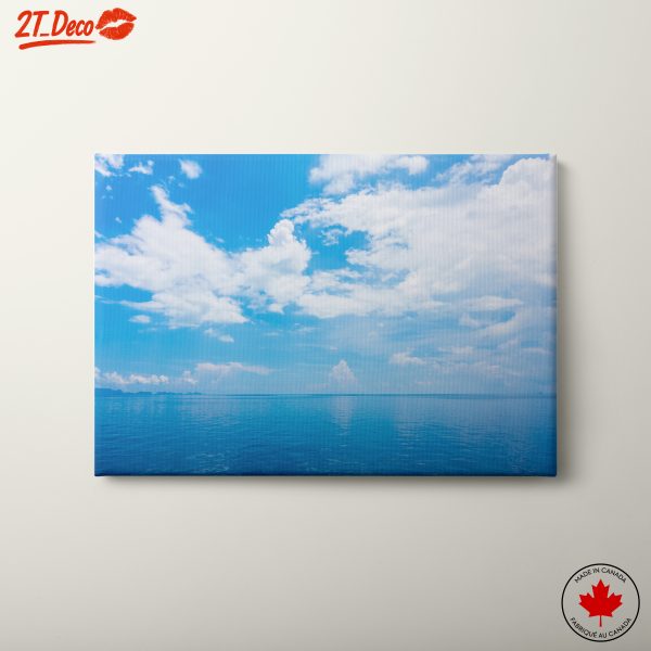 Serene Seascape with Blue Skies