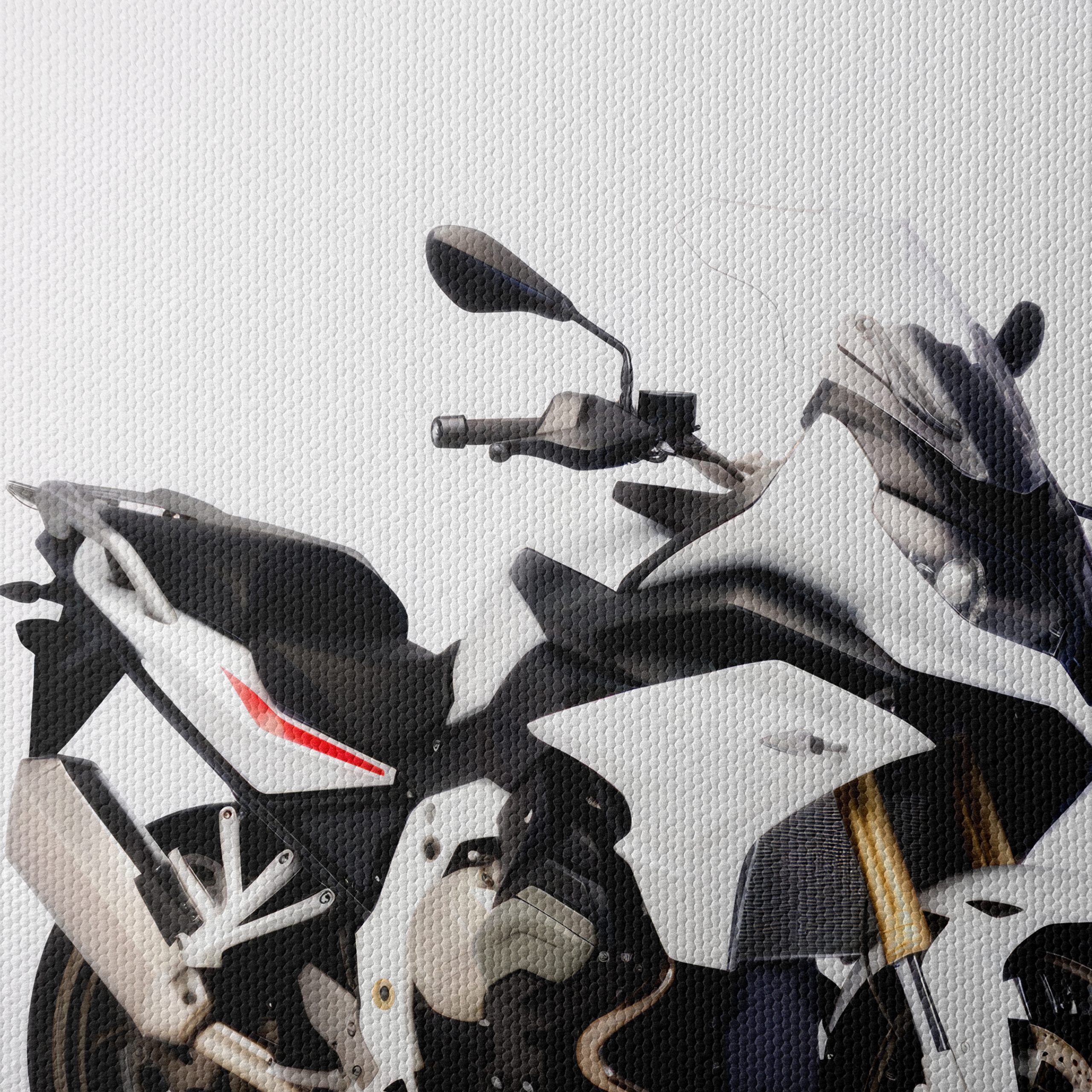 Sleek White Motorcycle Design 2 - Image 4
