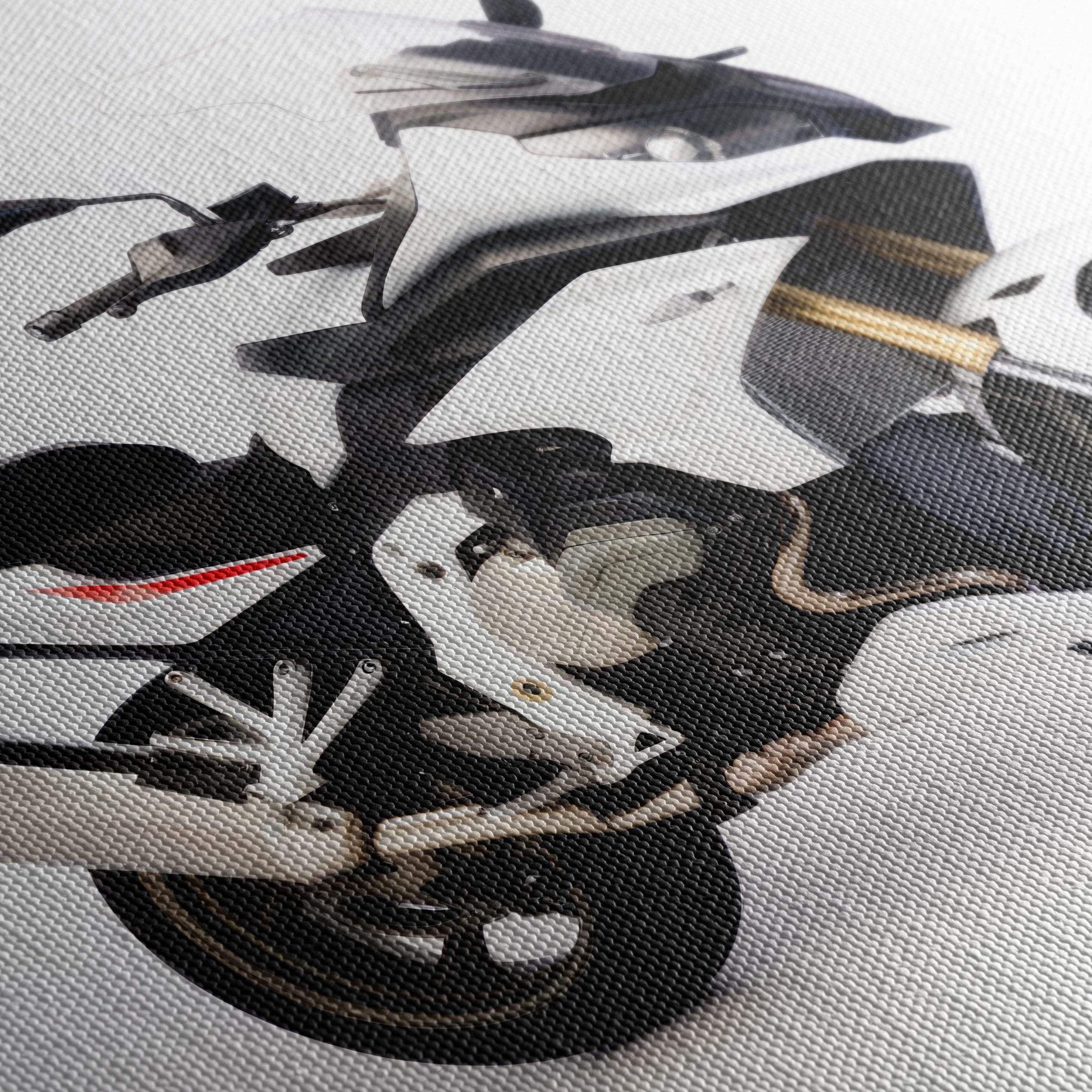 Sleek White Motorcycle Design 2 - Image 5
