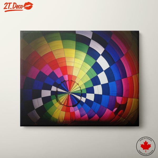 Vibrant Hot Air Balloon Patterns