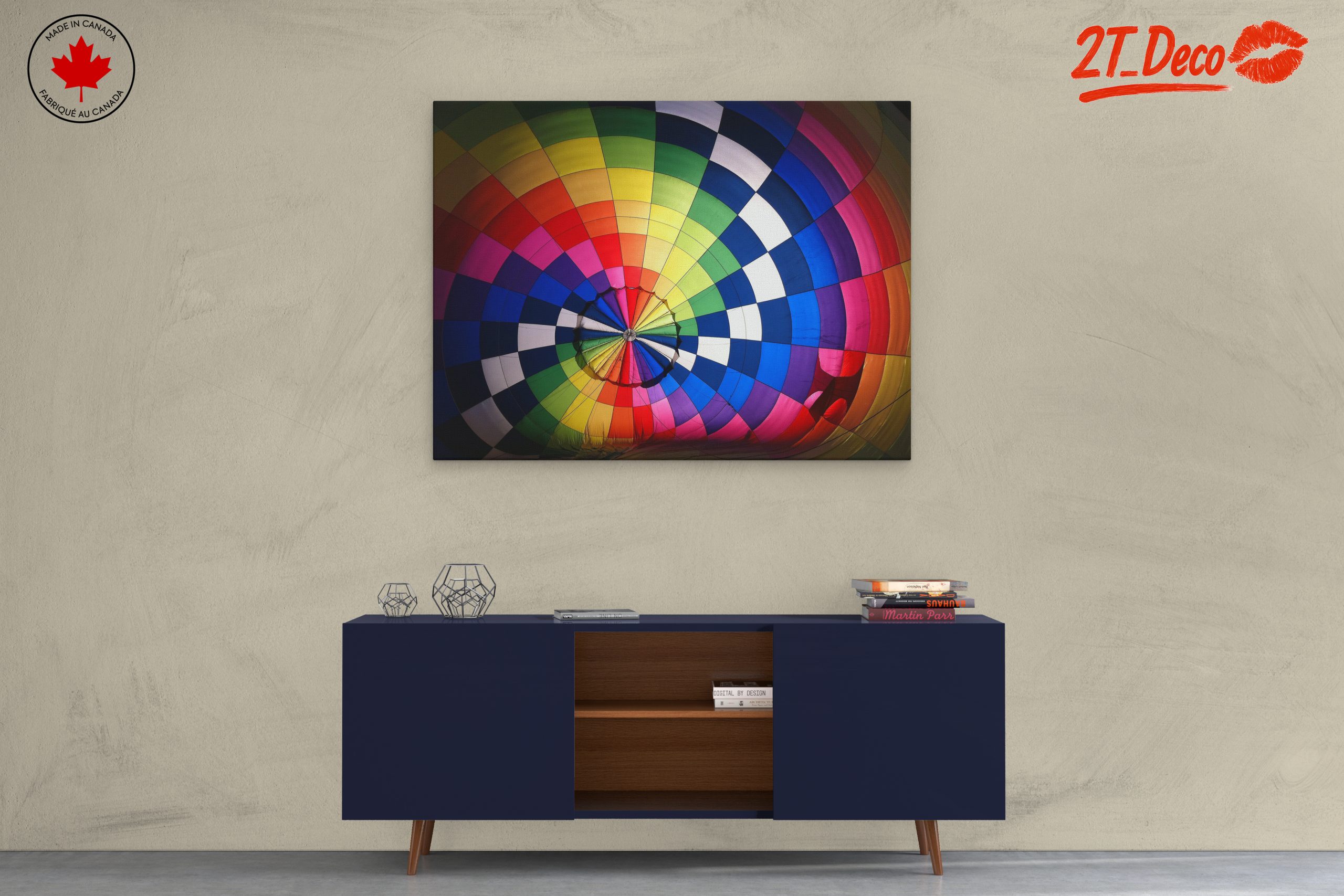 Vibrant Hot Air Balloon Patterns - Image 3