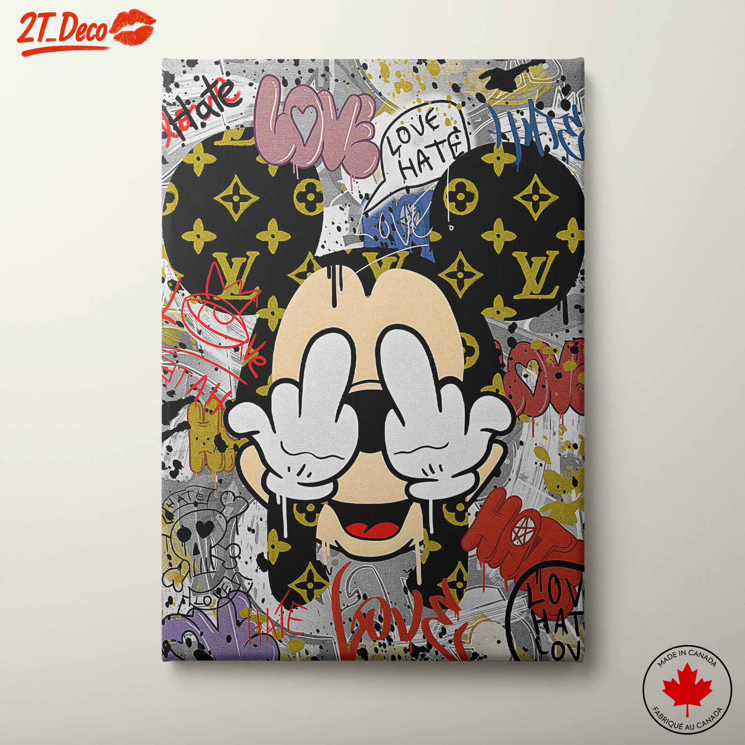 Street Art Inspired Pop Culture Icon