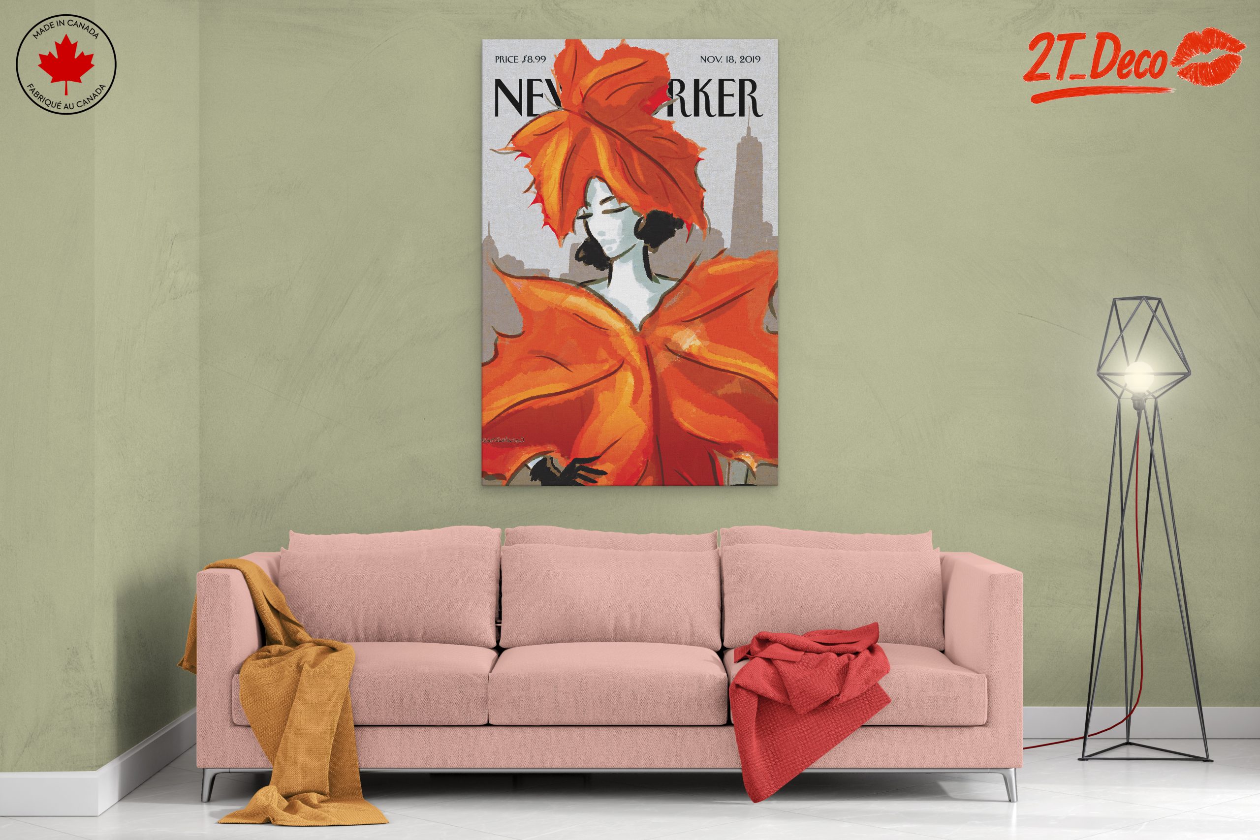 Stylish New Yorker Cover Featuring Fashion - Image 2