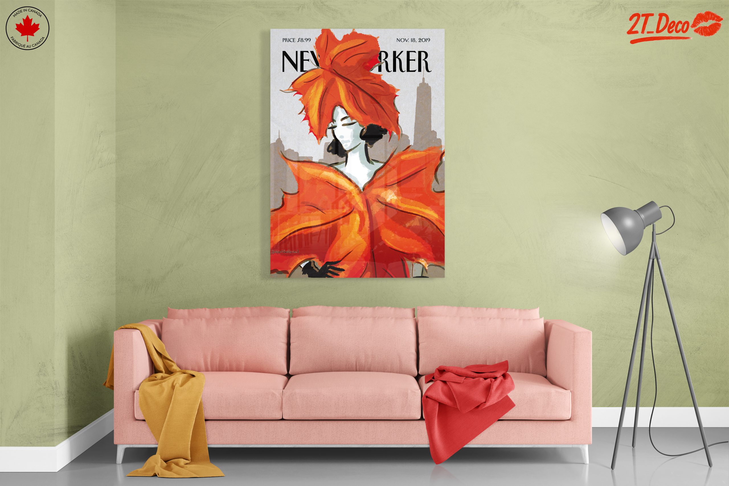 Stylish New Yorker Cover Featuring Fashion - Image 7