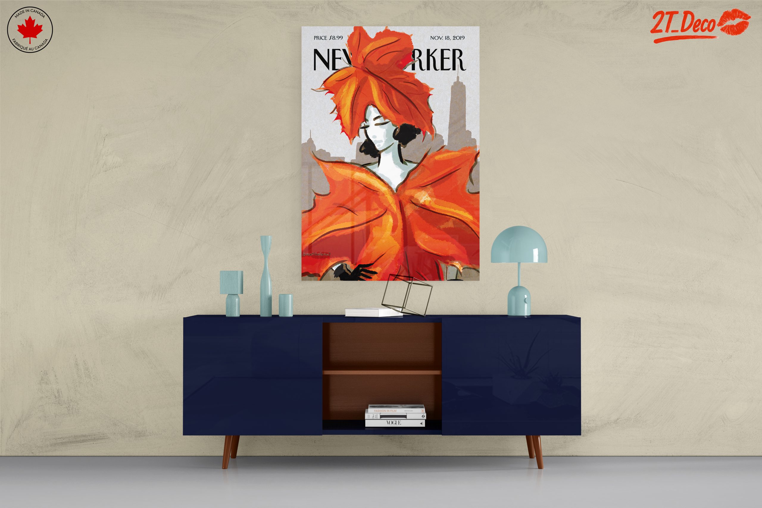 Stylish New Yorker Cover Featuring Fashion - Image 8