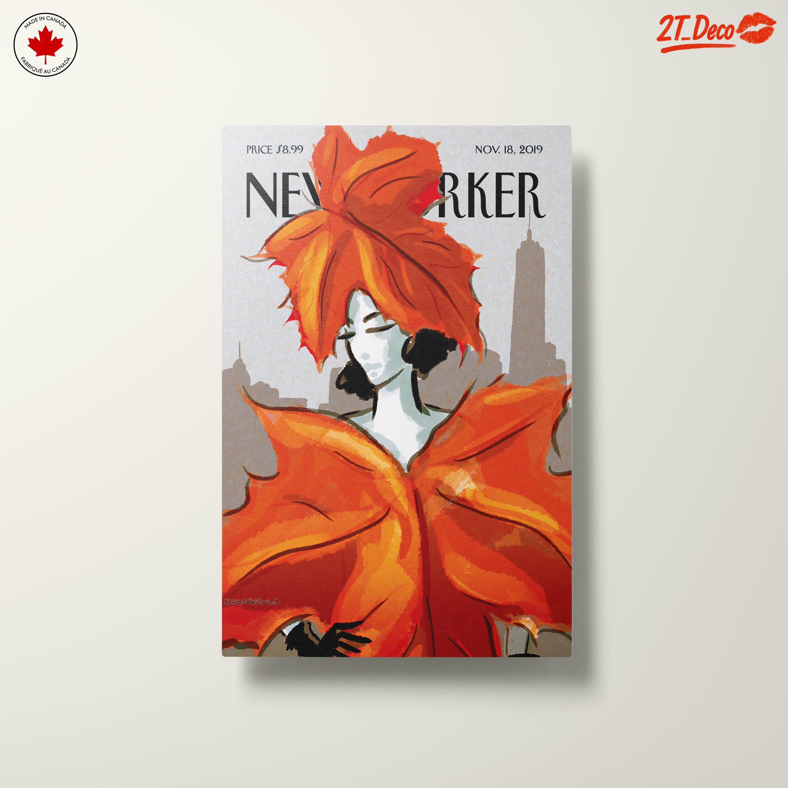 Stylish New Yorker Cover Featuring Fashion - Image 10