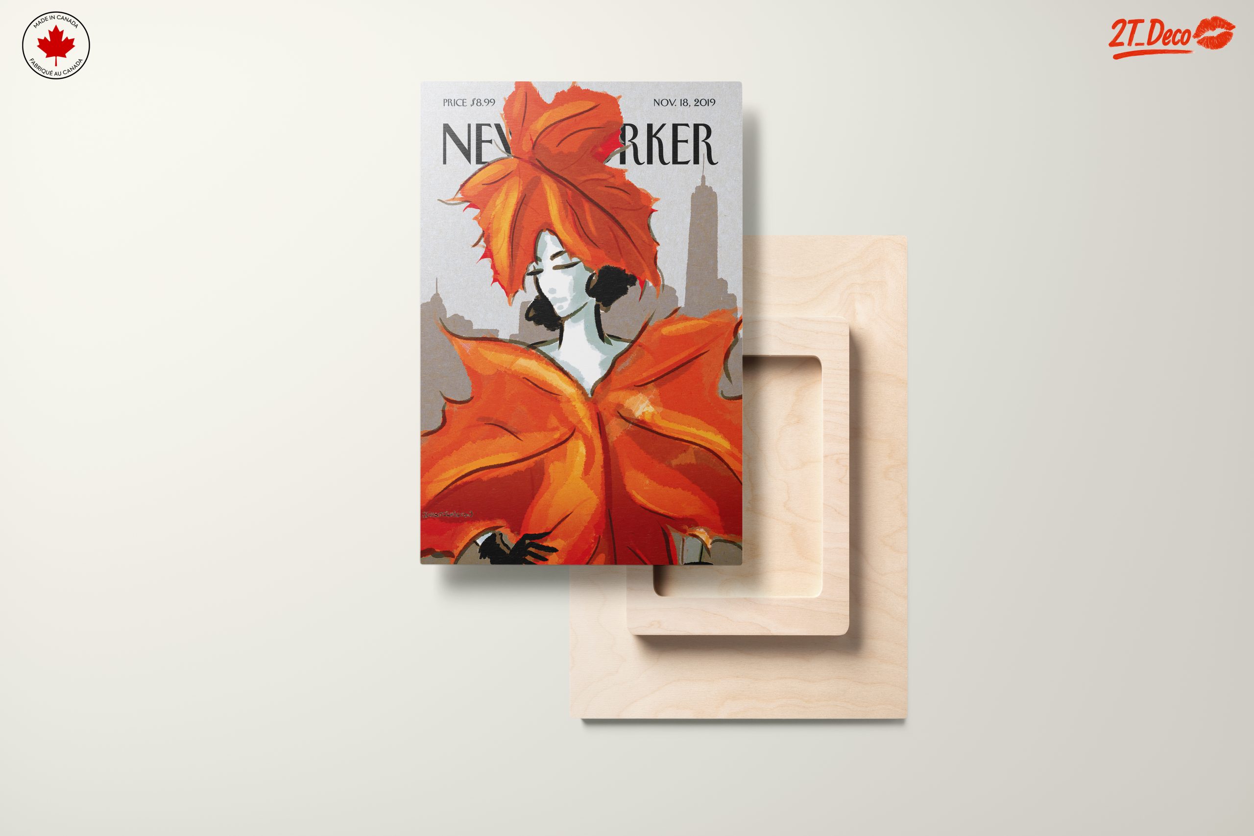 Stylish New Yorker Cover Featuring Fashion - Image 11