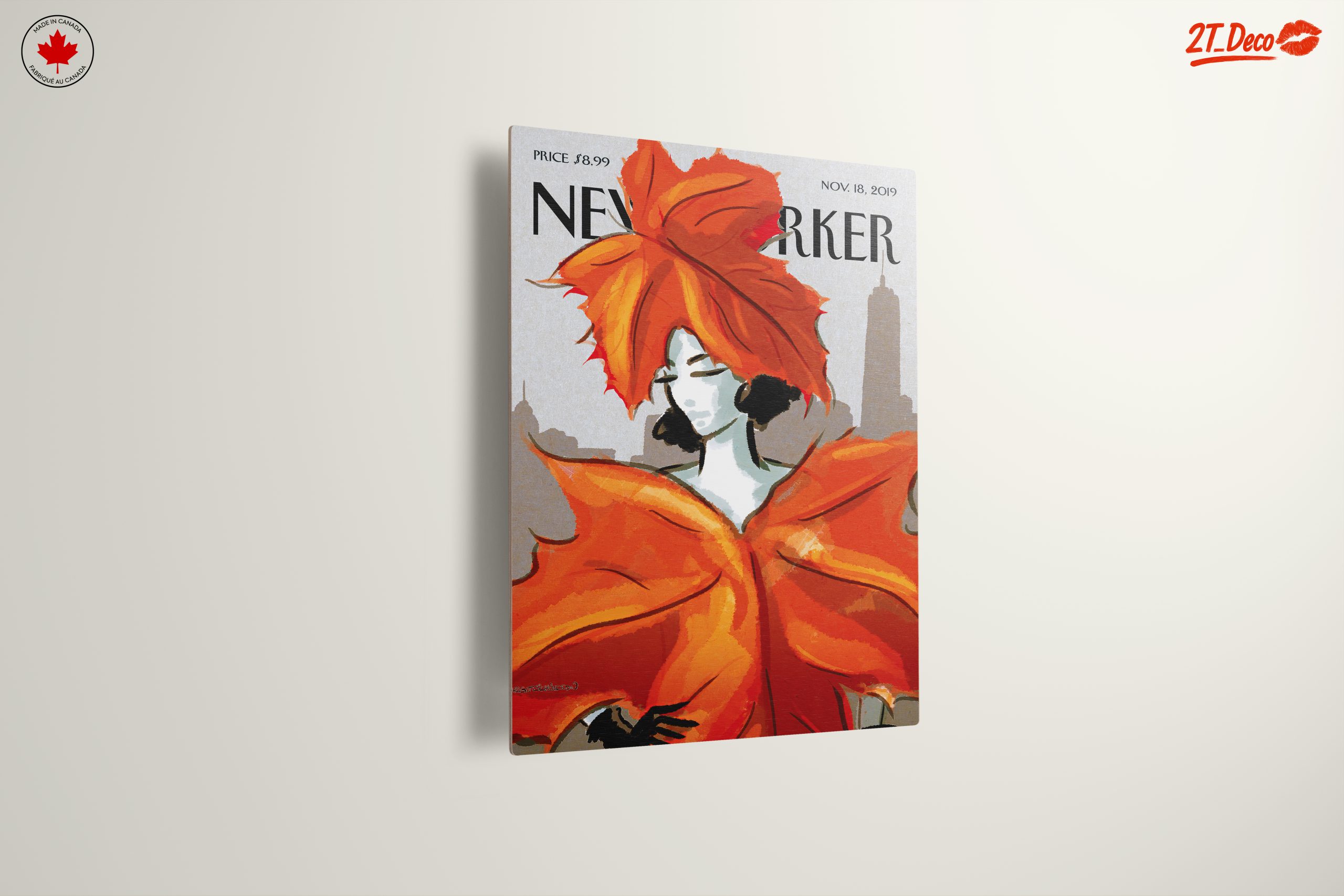 Stylish New Yorker Cover Featuring Fashion - Image 13