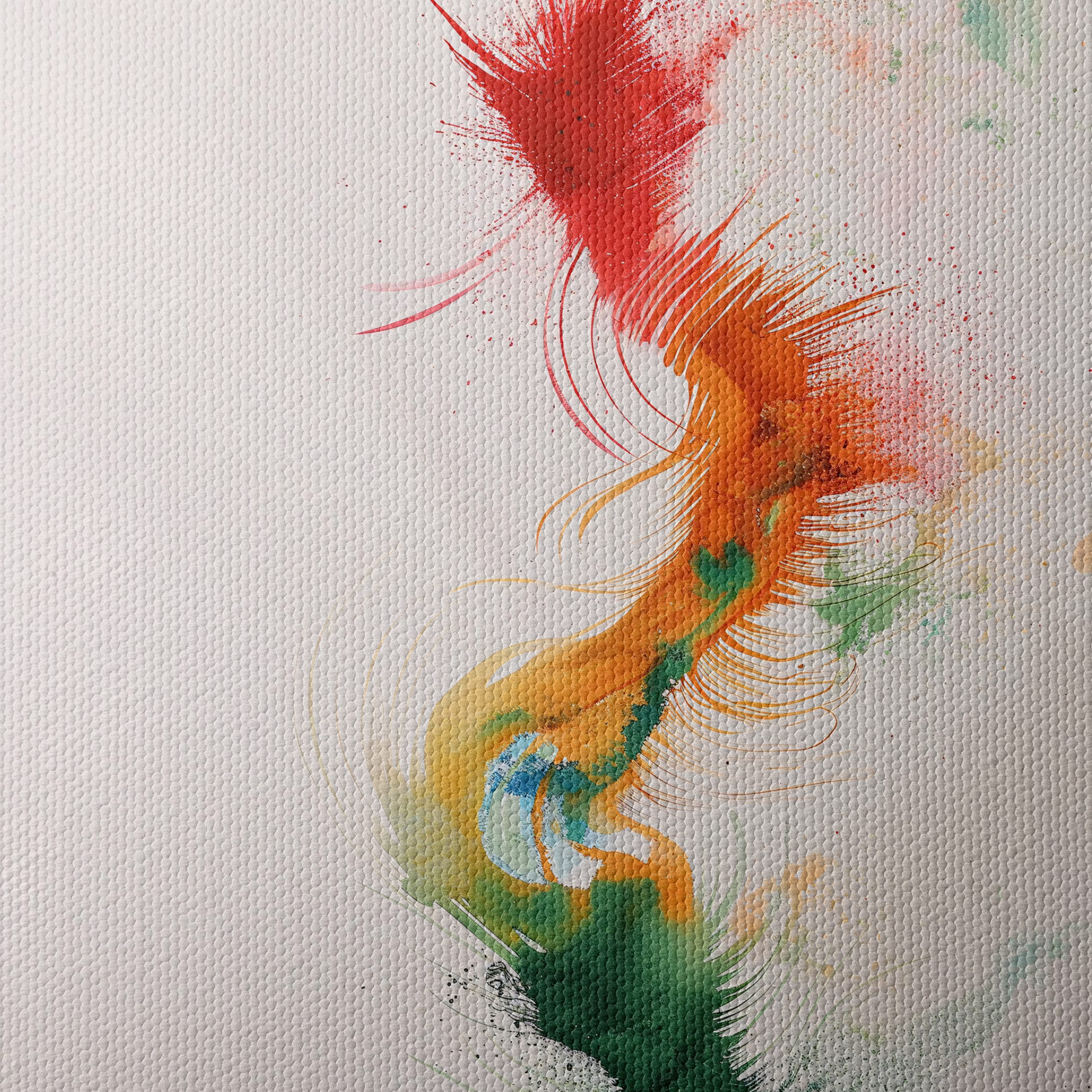 Colorful Abstract Waves Art - Image 4