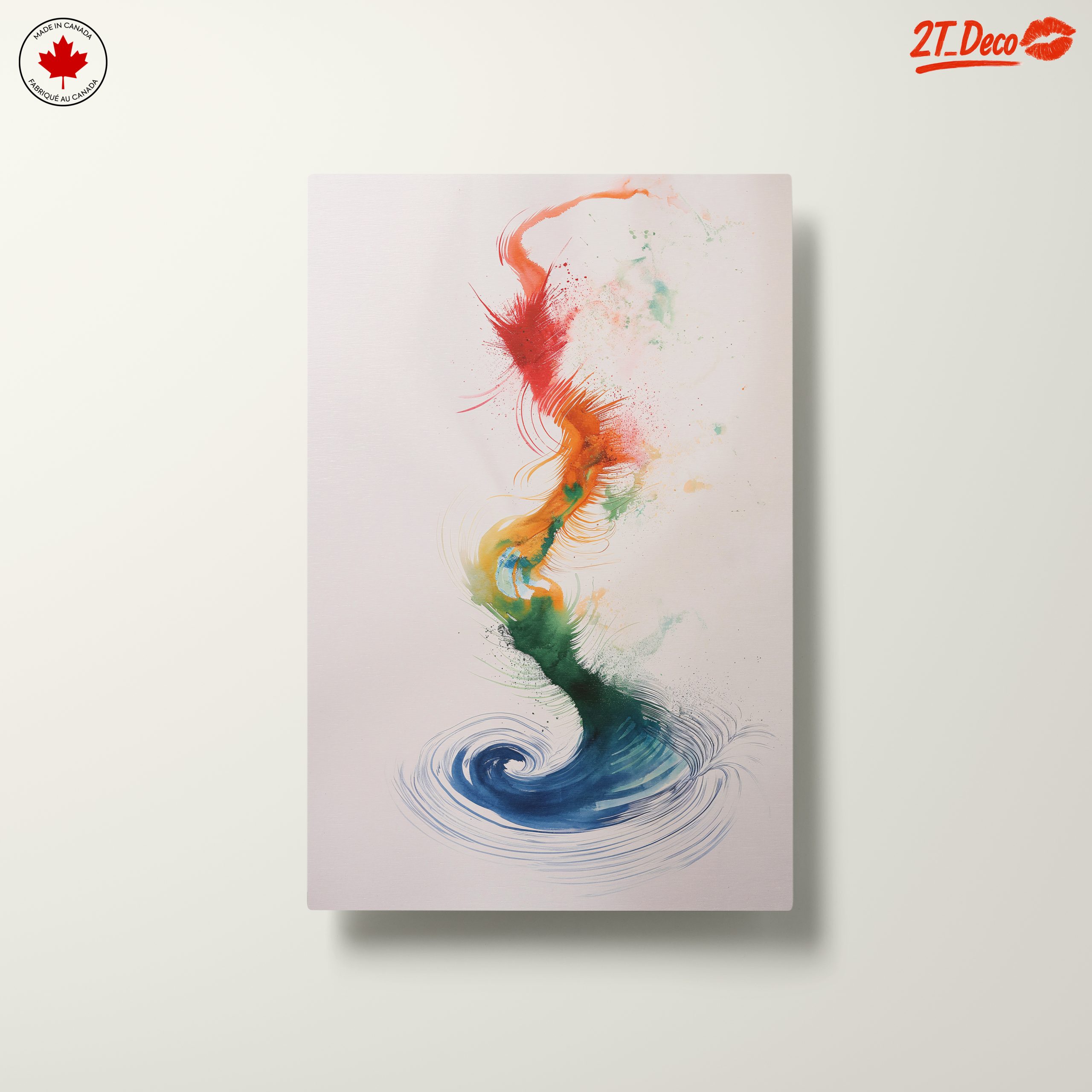 Colorful Abstract Waves Art - Image 10