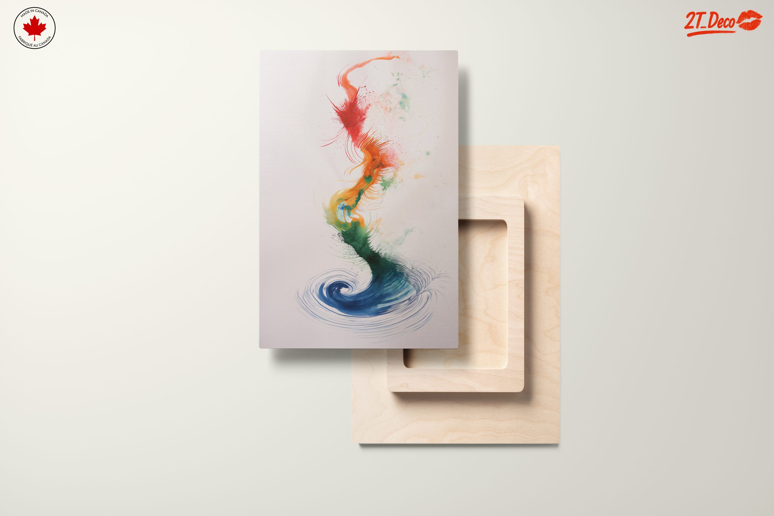Colorful Abstract Waves Art - Image 11