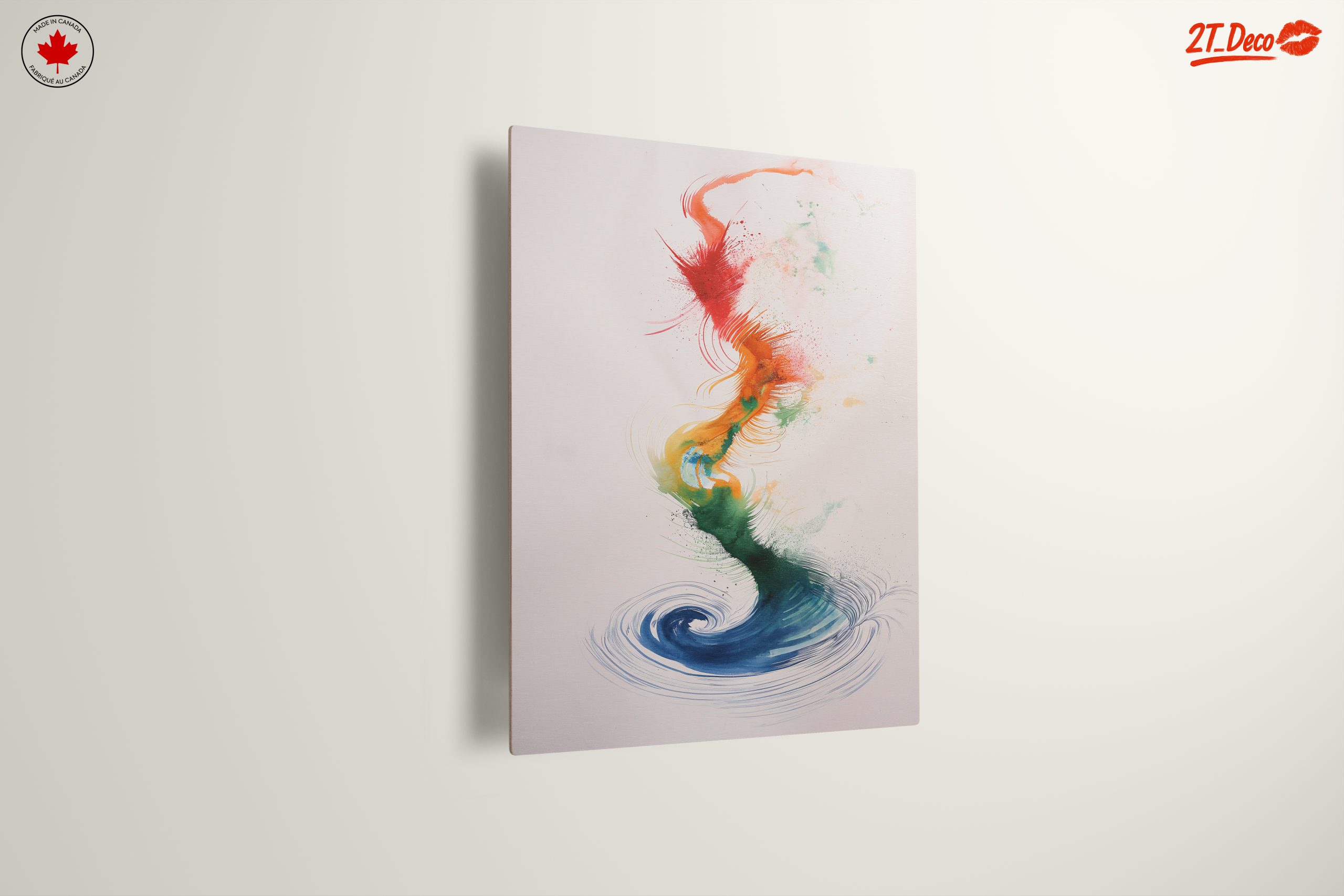 Colorful Abstract Waves Art - Image 13