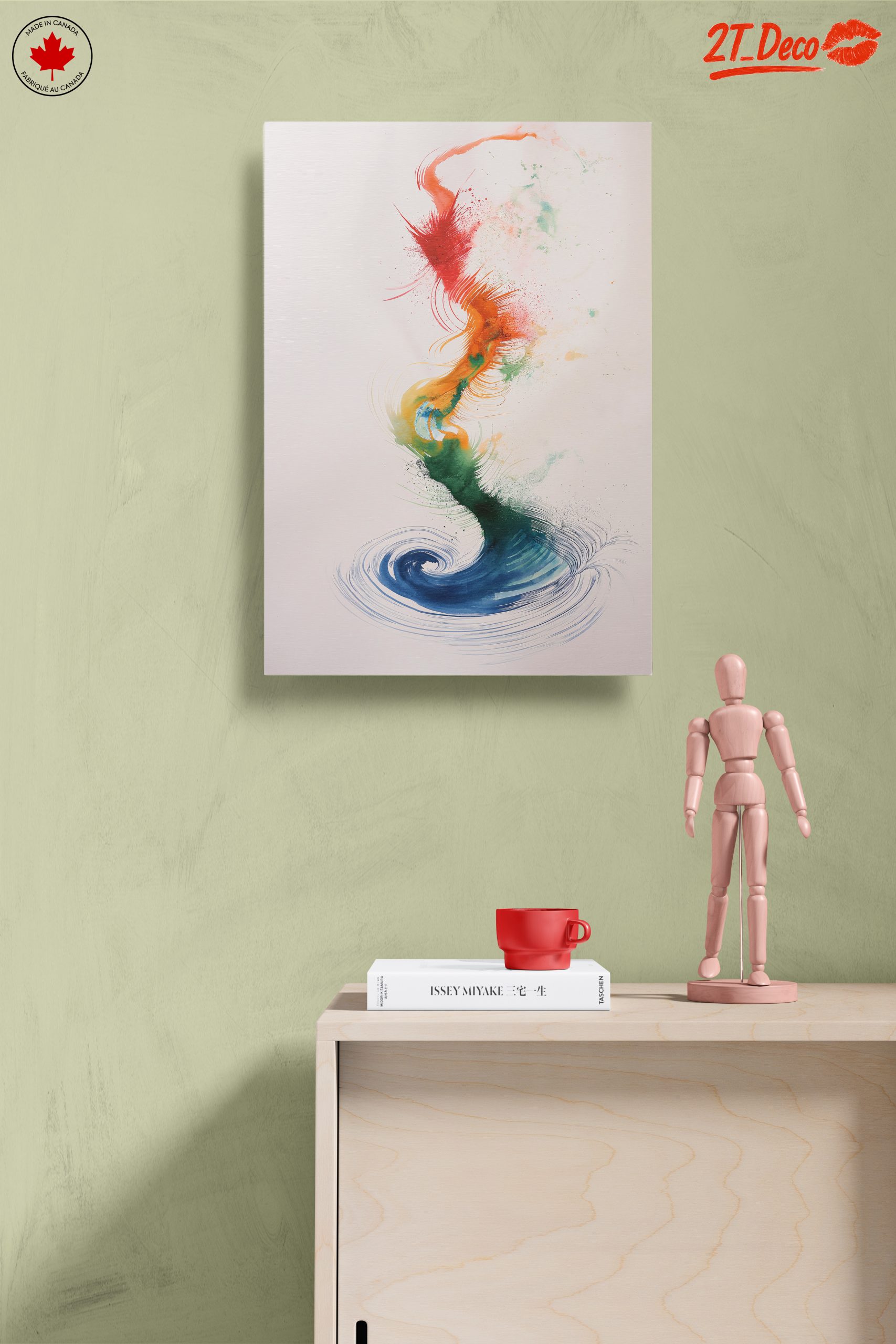 Colorful Abstract Waves Art - Image 14